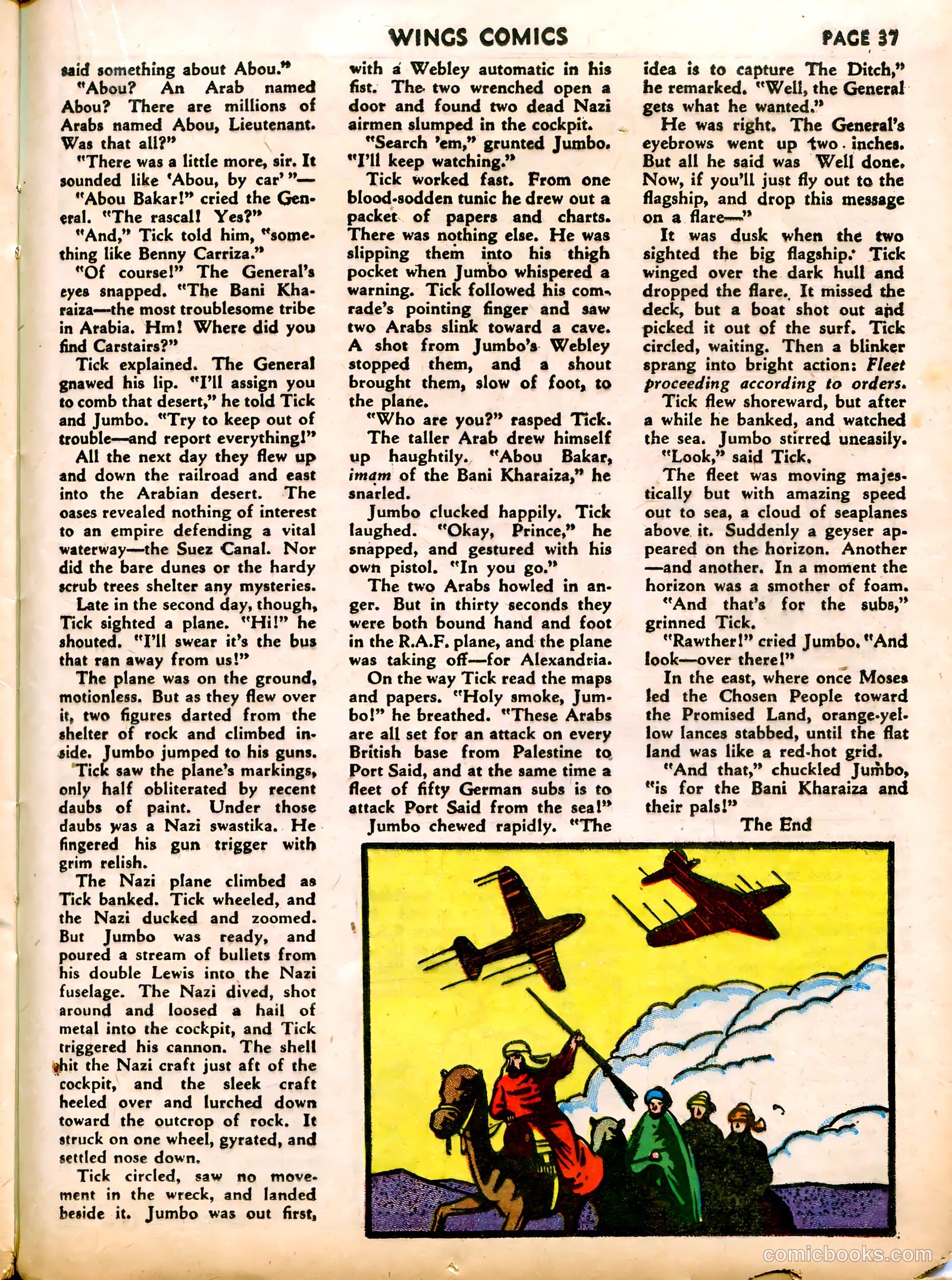 Wings Comics #12 — page 39 of 68