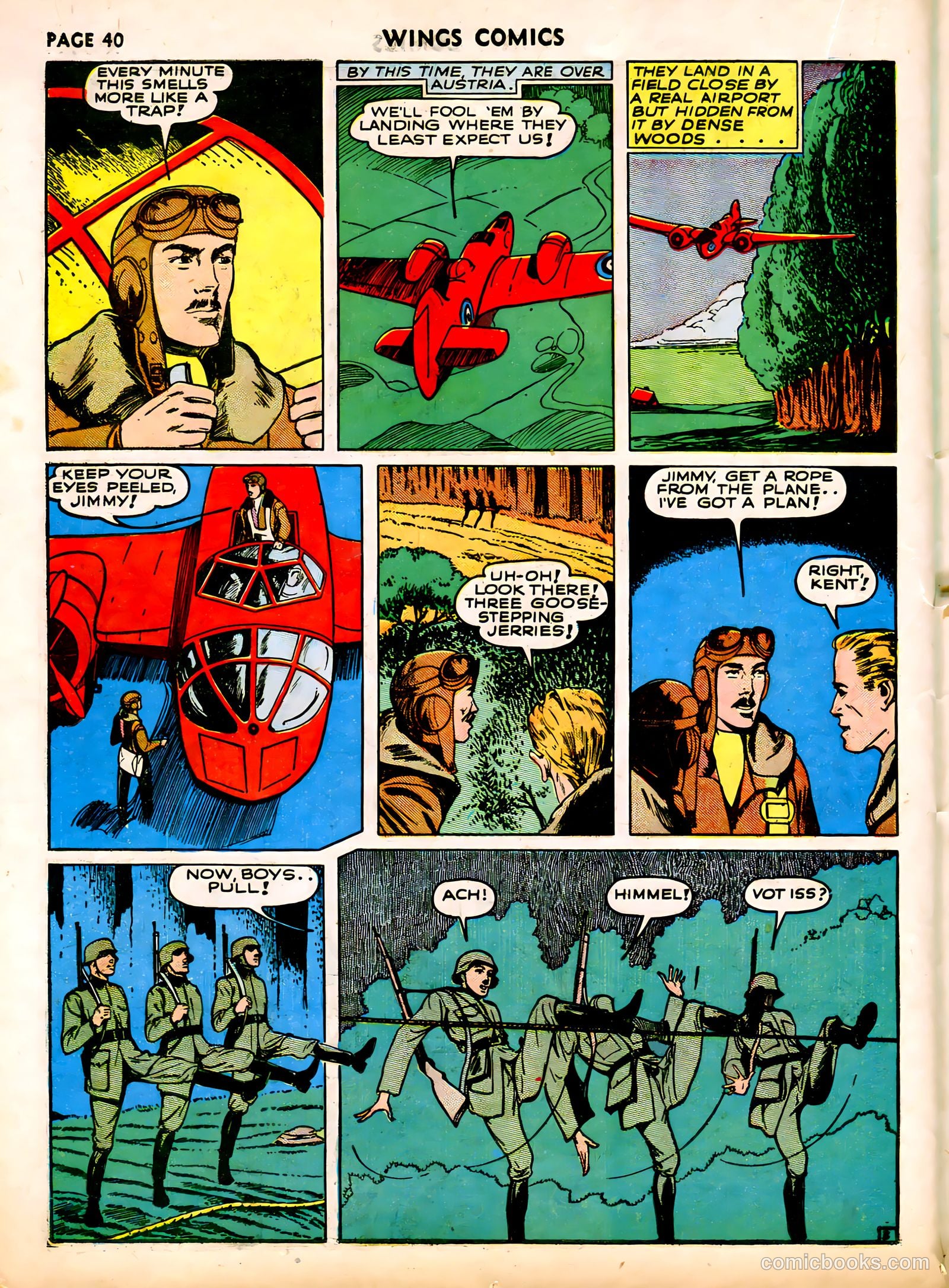Wings Comics #12 — page 42 of 68