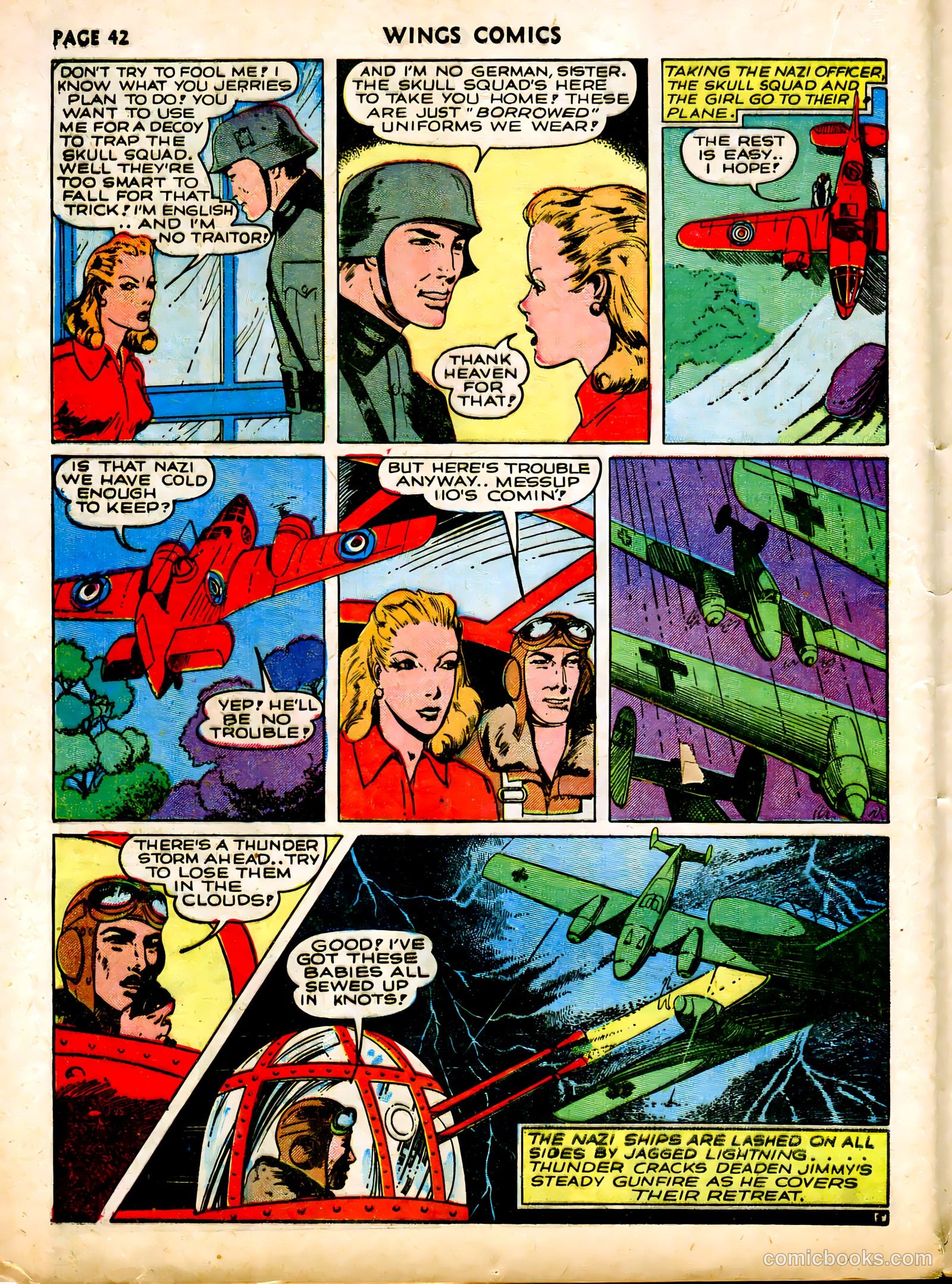 Wings Comics #12 — page 44 of 68