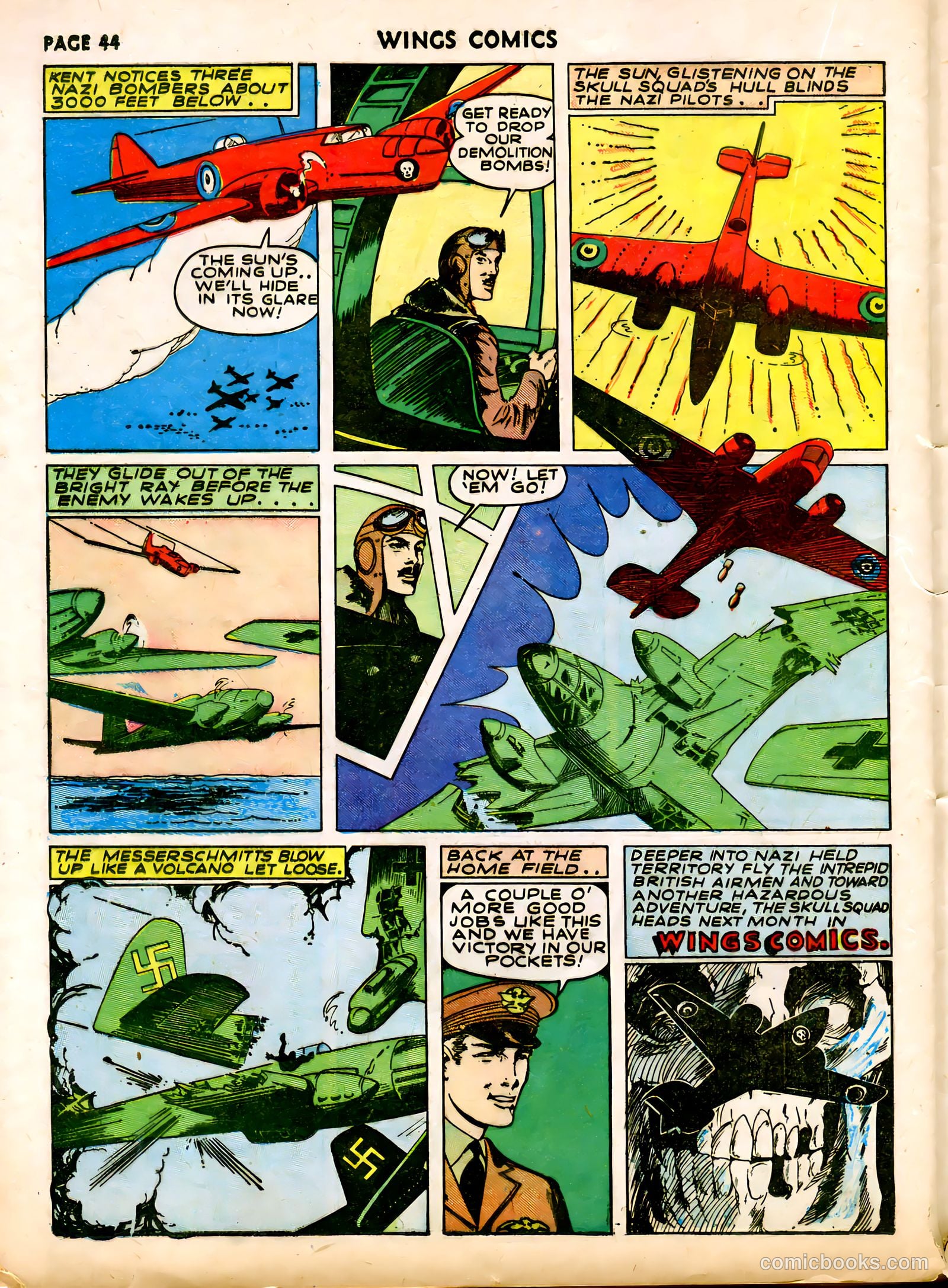 Wings Comics #12 — page 46 of 68