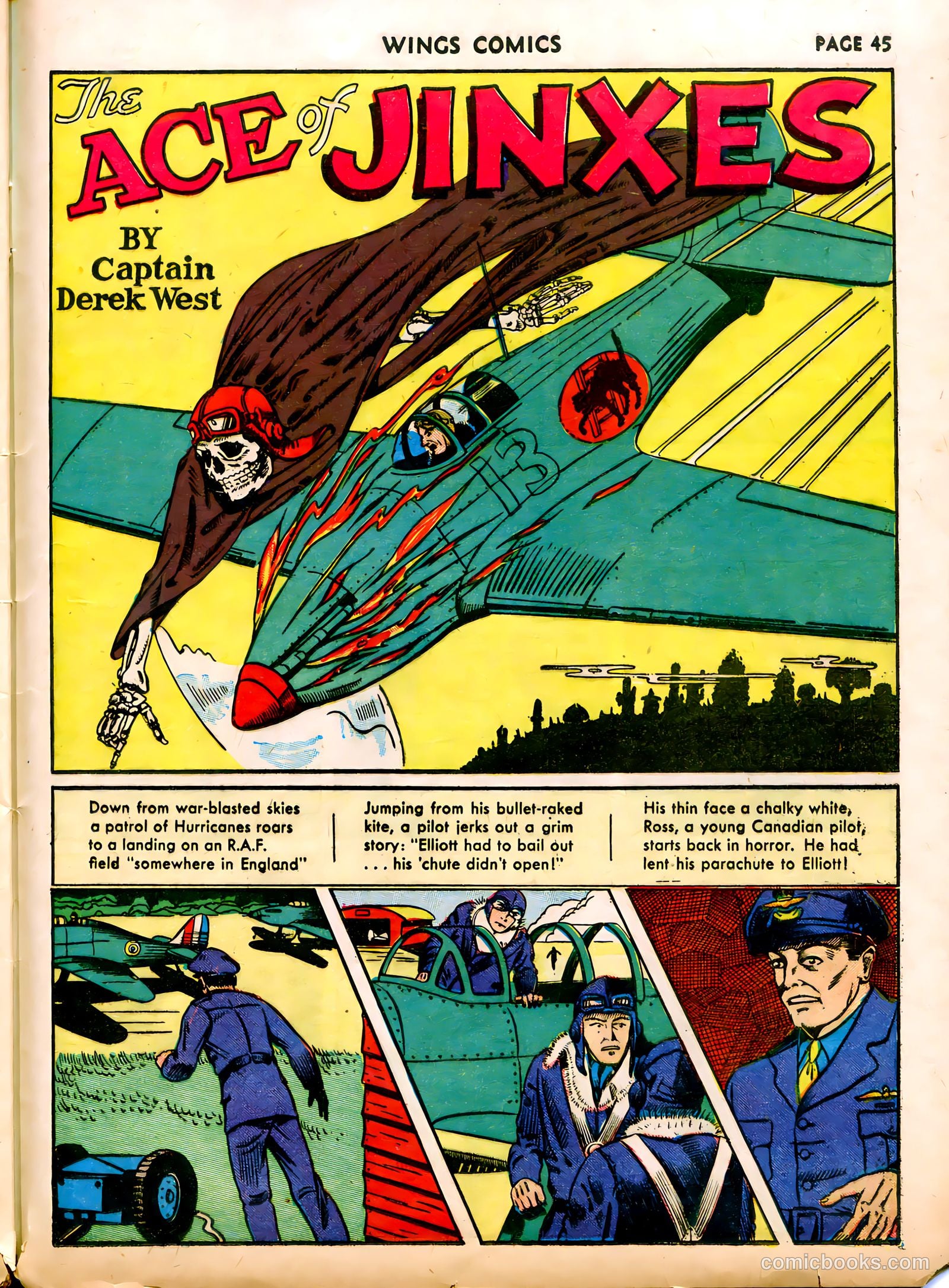 Wings Comics #12 — page 47 of 68