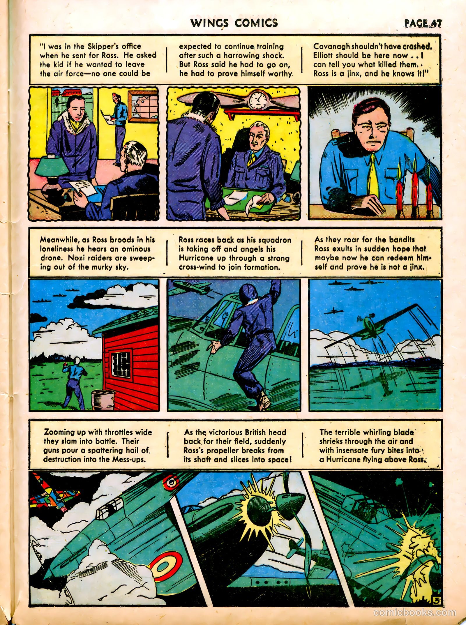 Wings Comics #12 — page 49 of 68
