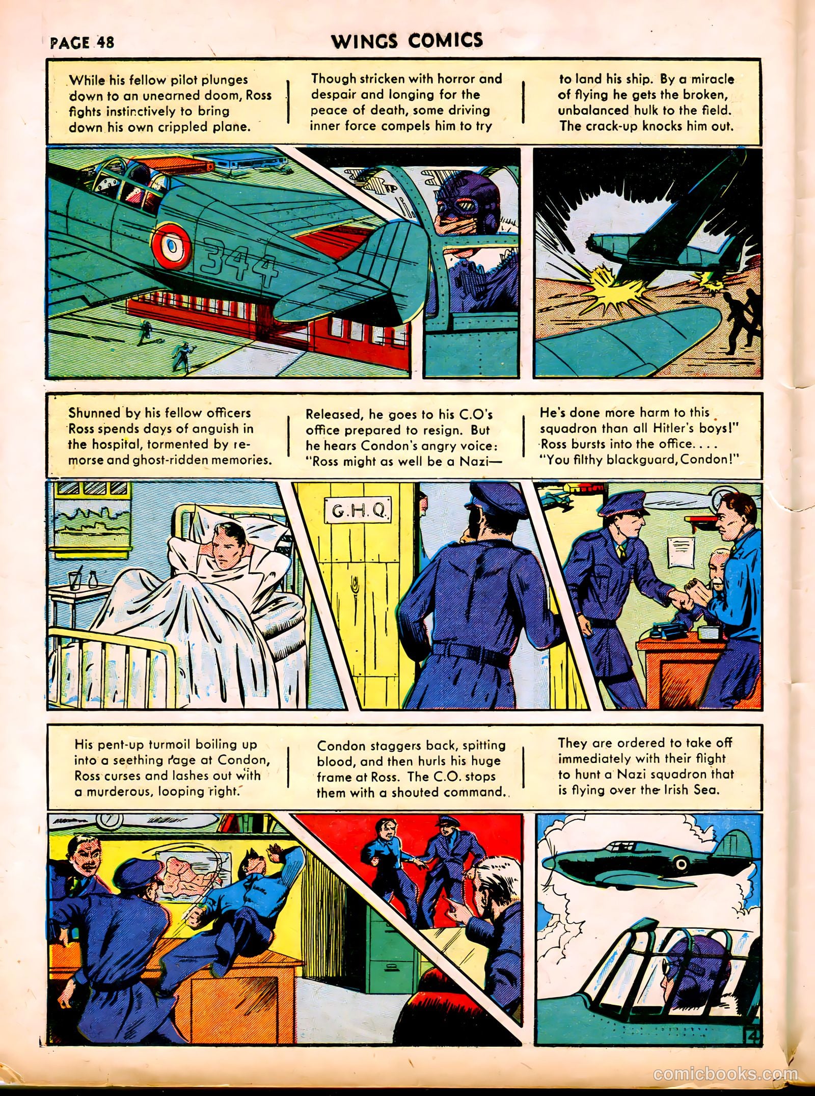 Wings Comics #12 — page 50 of 68