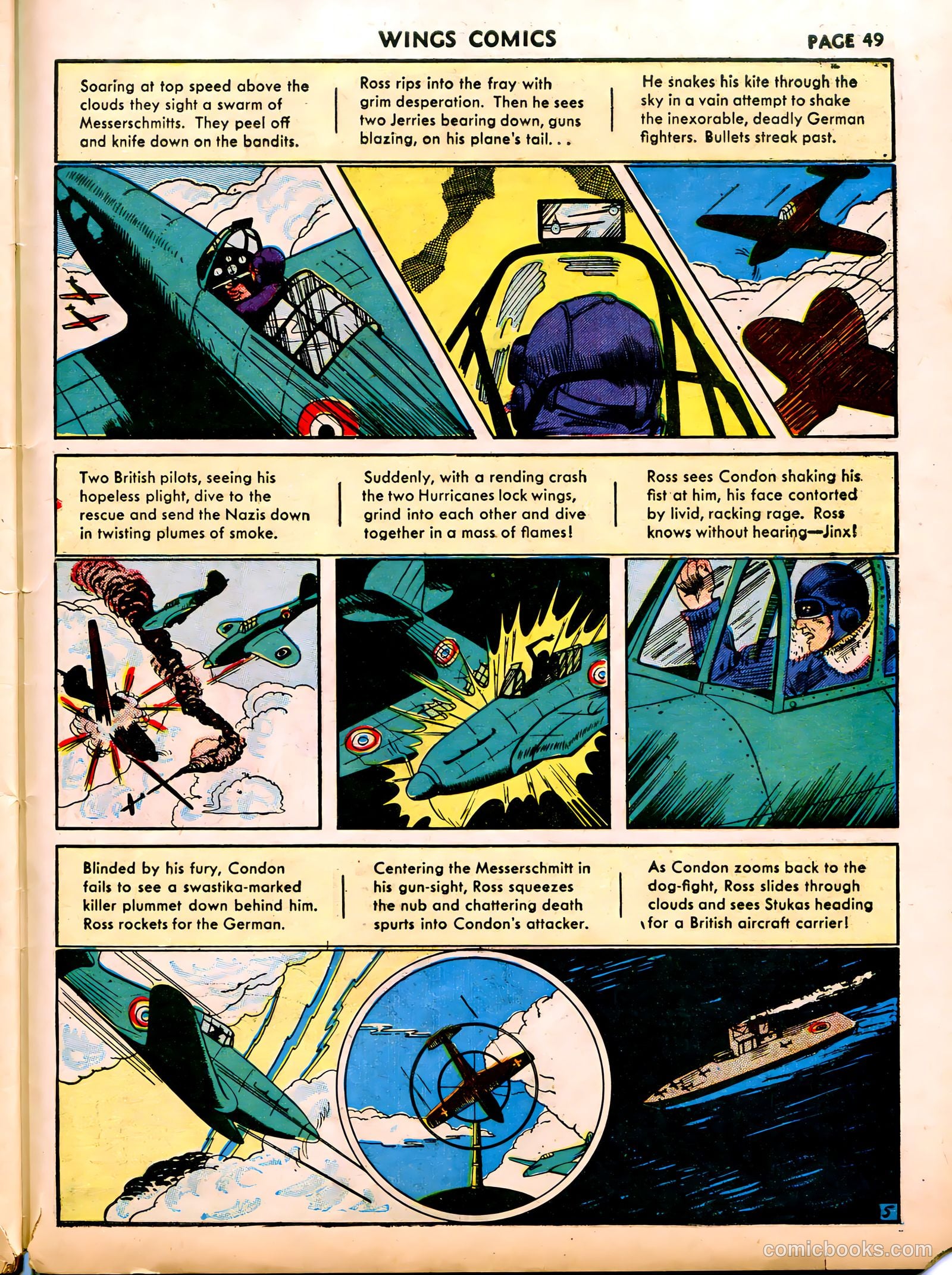 Wings Comics #12 — page 51 of 68