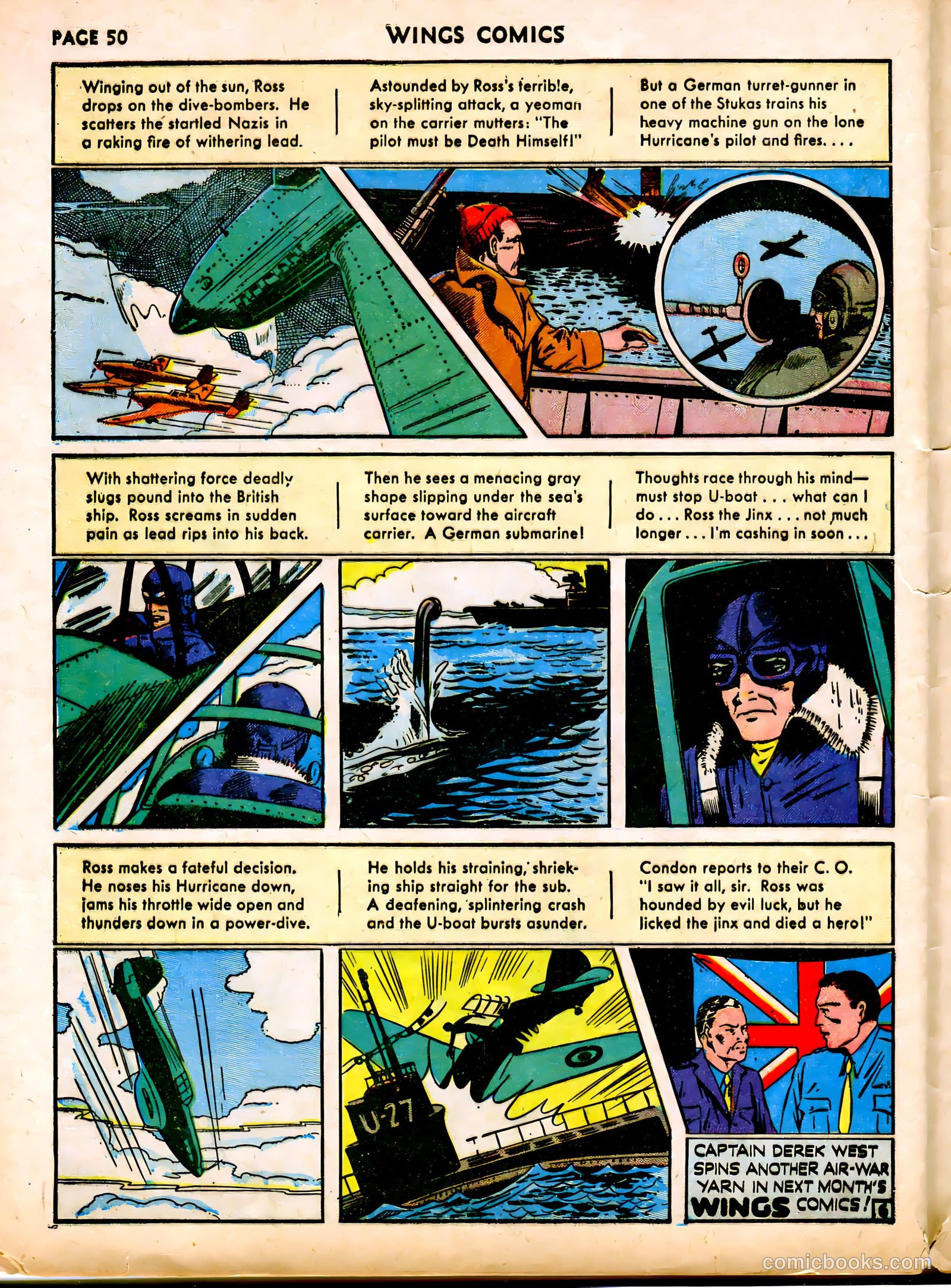 Wings Comics #12 — page 52 of 68