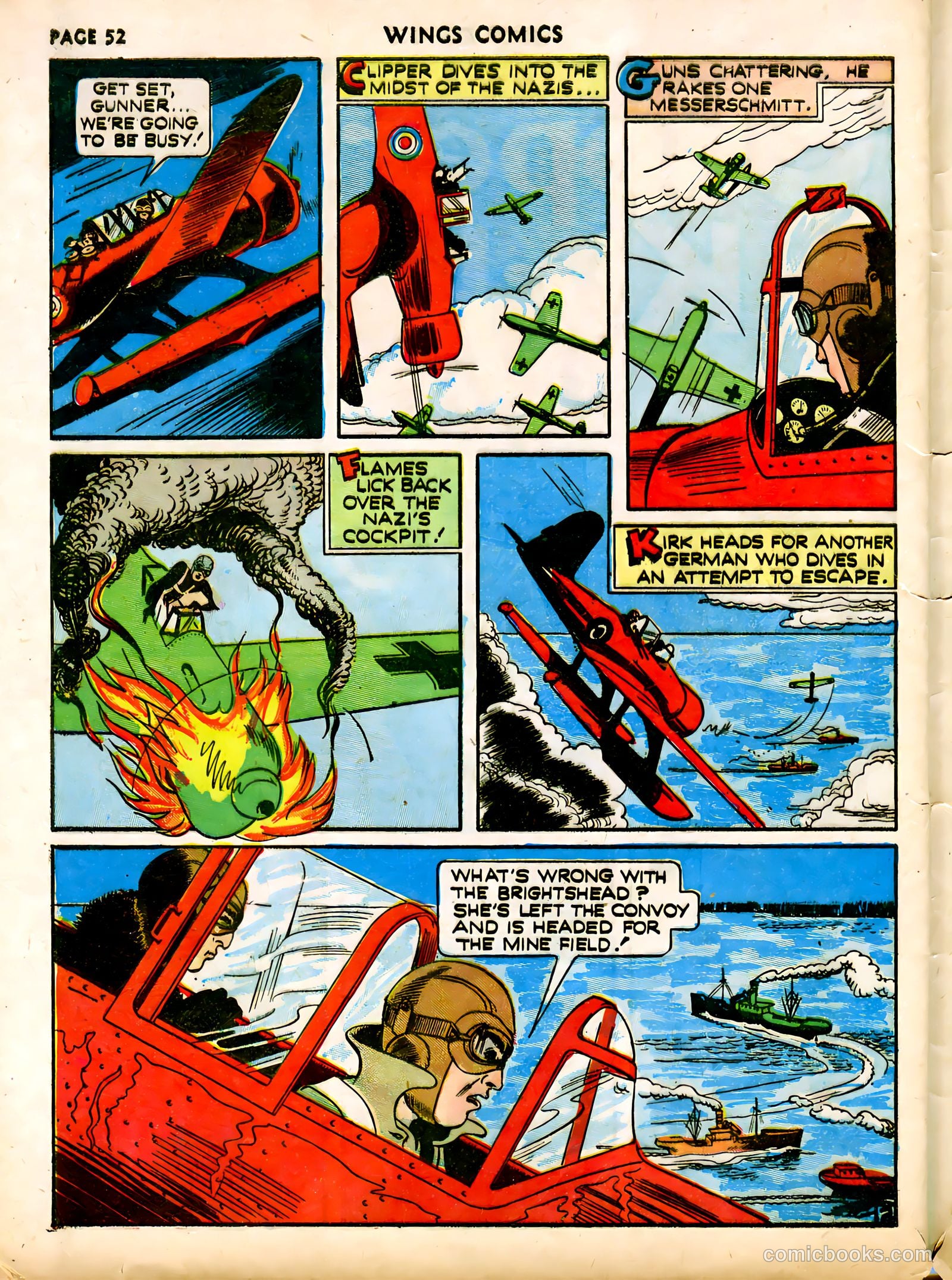 Wings Comics #12 — page 54 of 68