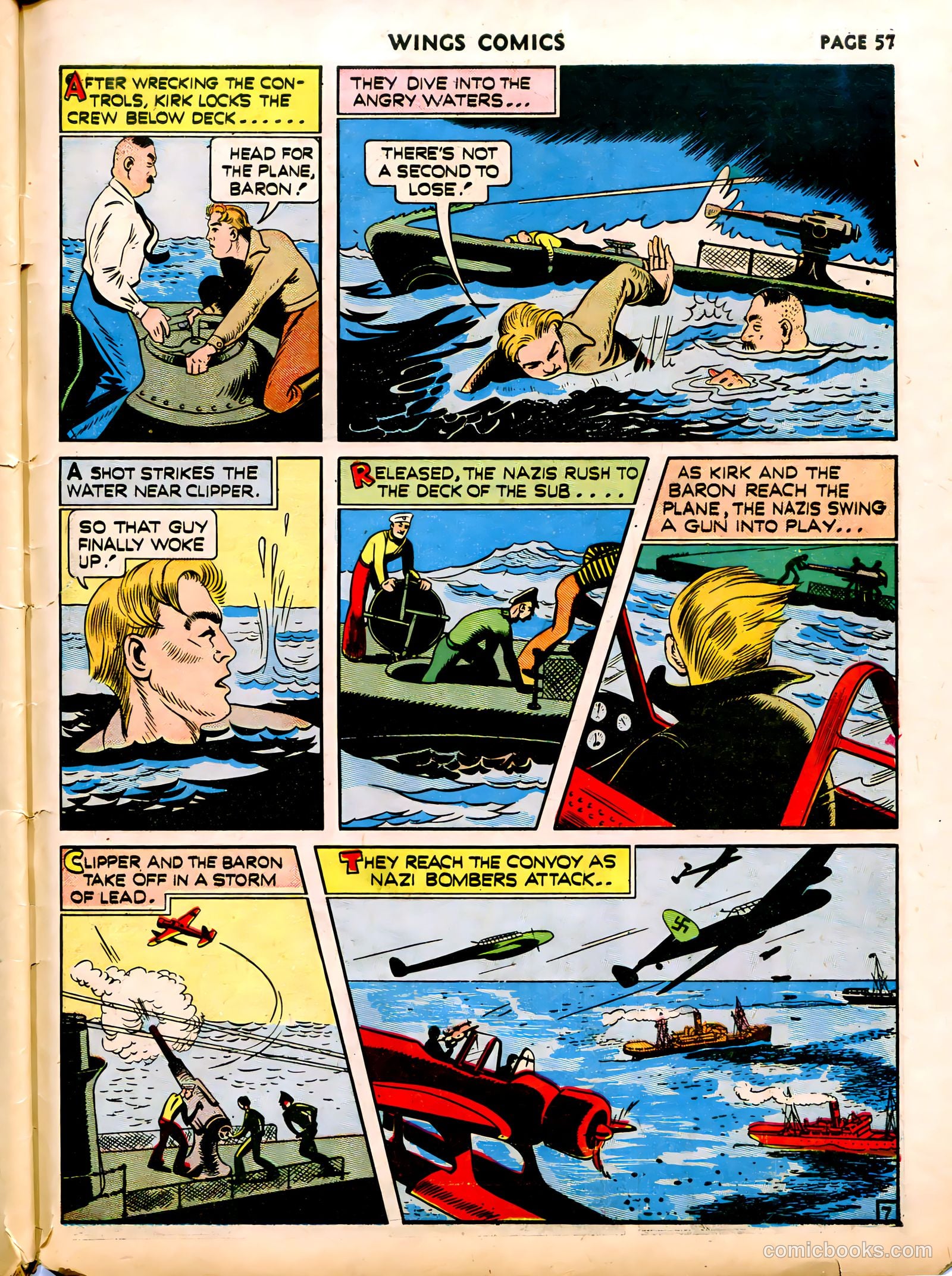 Wings Comics #12 — page 59 of 68