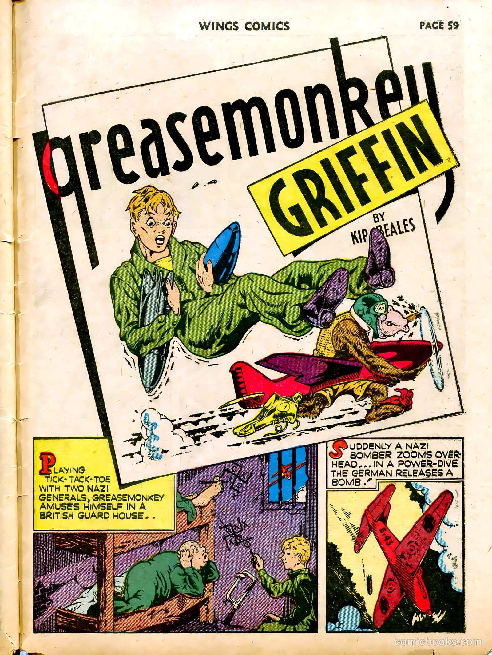 Wings Comics #12 — page 61 of 68
