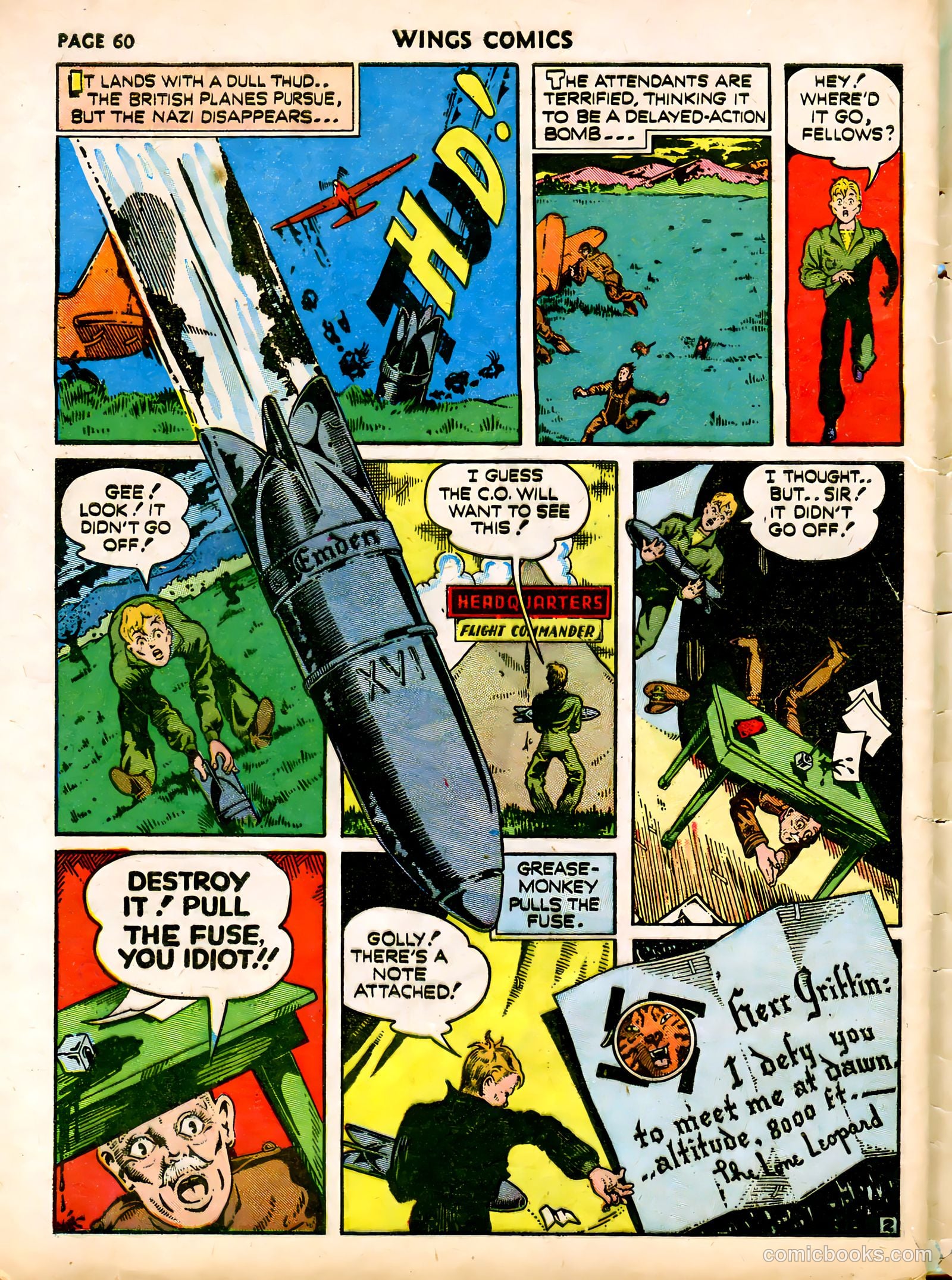 Wings Comics #12 — page 62 of 68