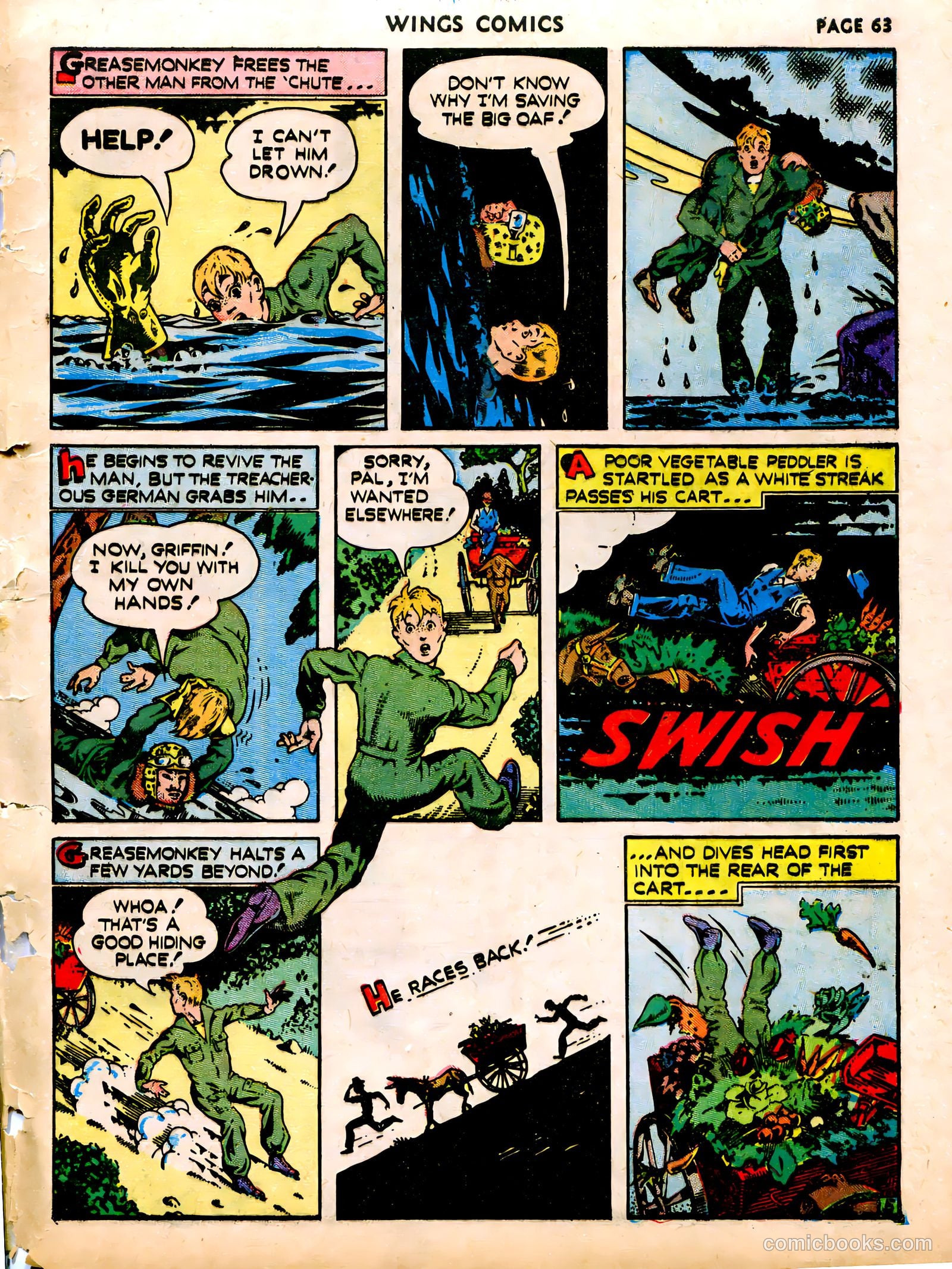 Wings Comics #12 — page 65 of 68