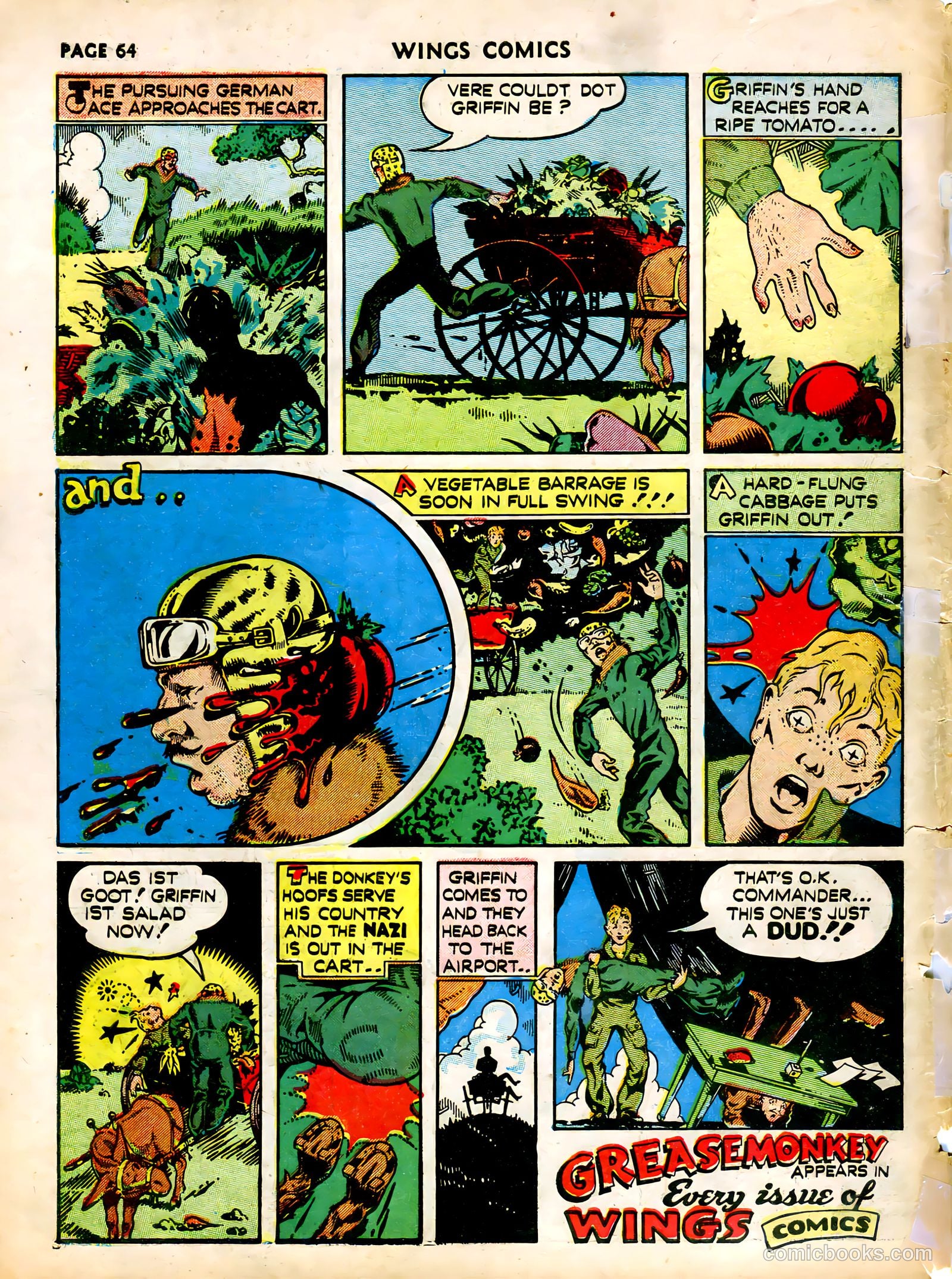Wings Comics #12 — page 66 of 68