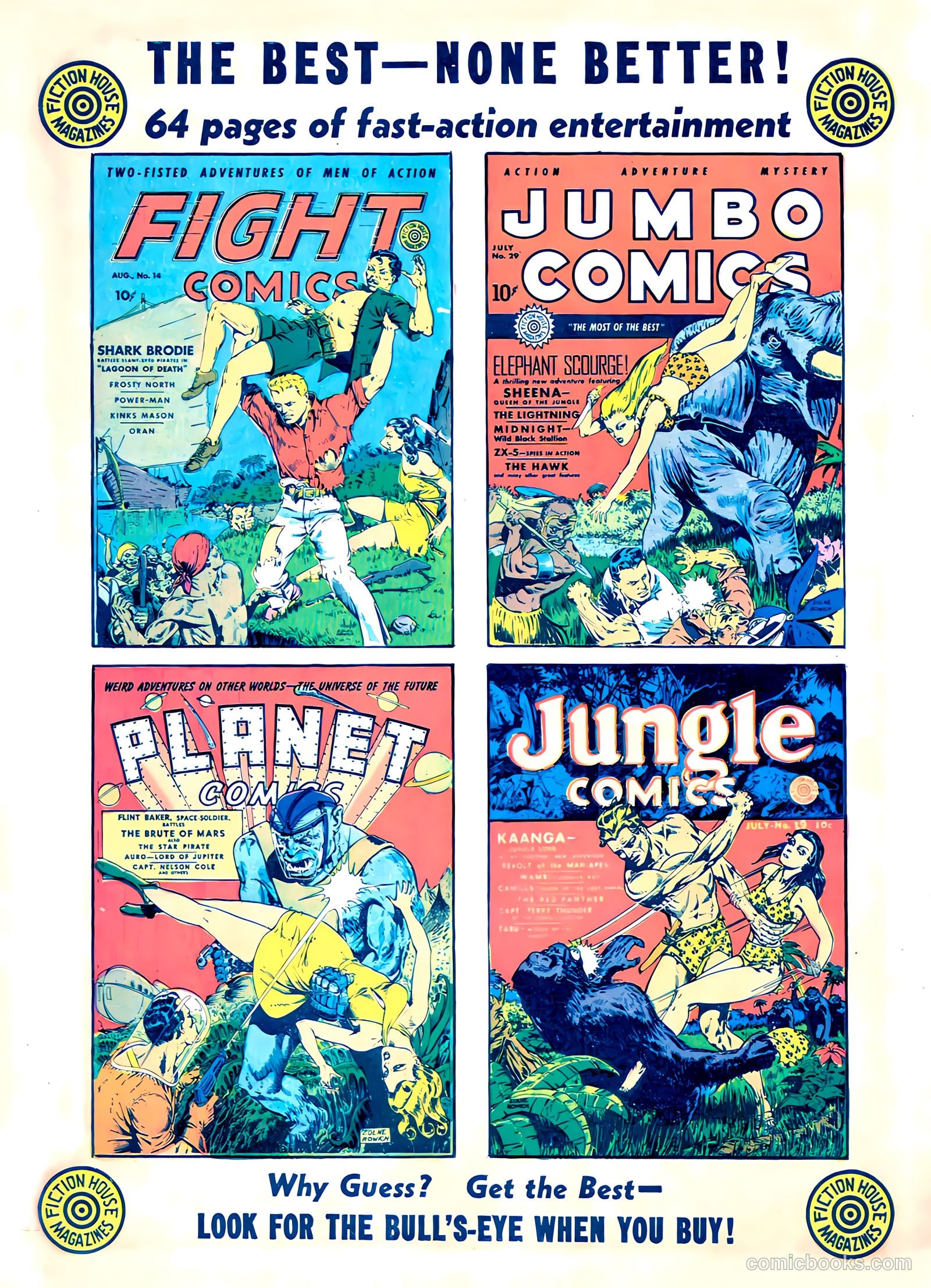Wings Comics #12 — page 67 of 68