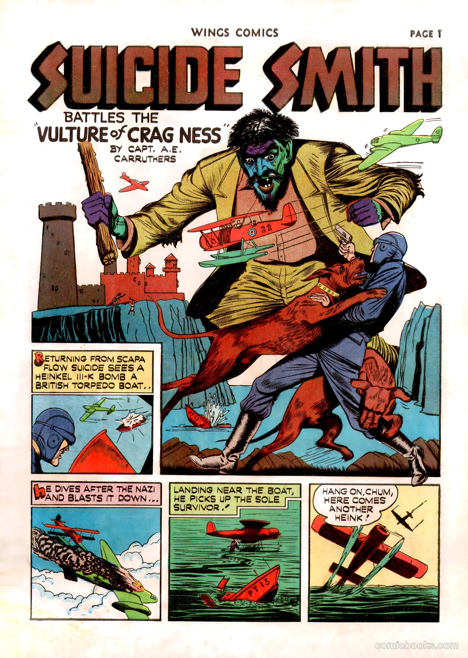 Wings Comics #13 — page 3 of 68