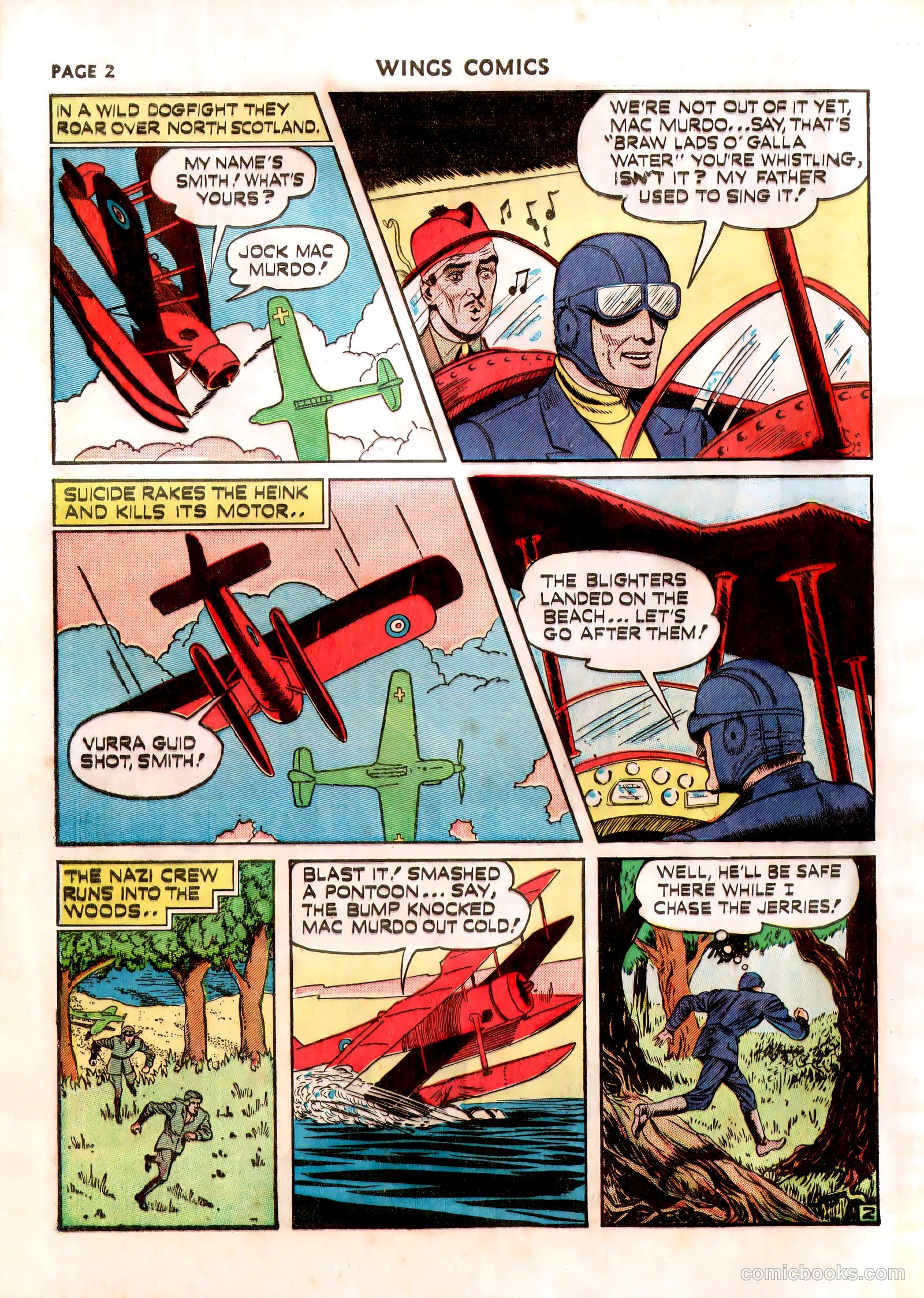 Wings Comics #13 — page 4 of 68