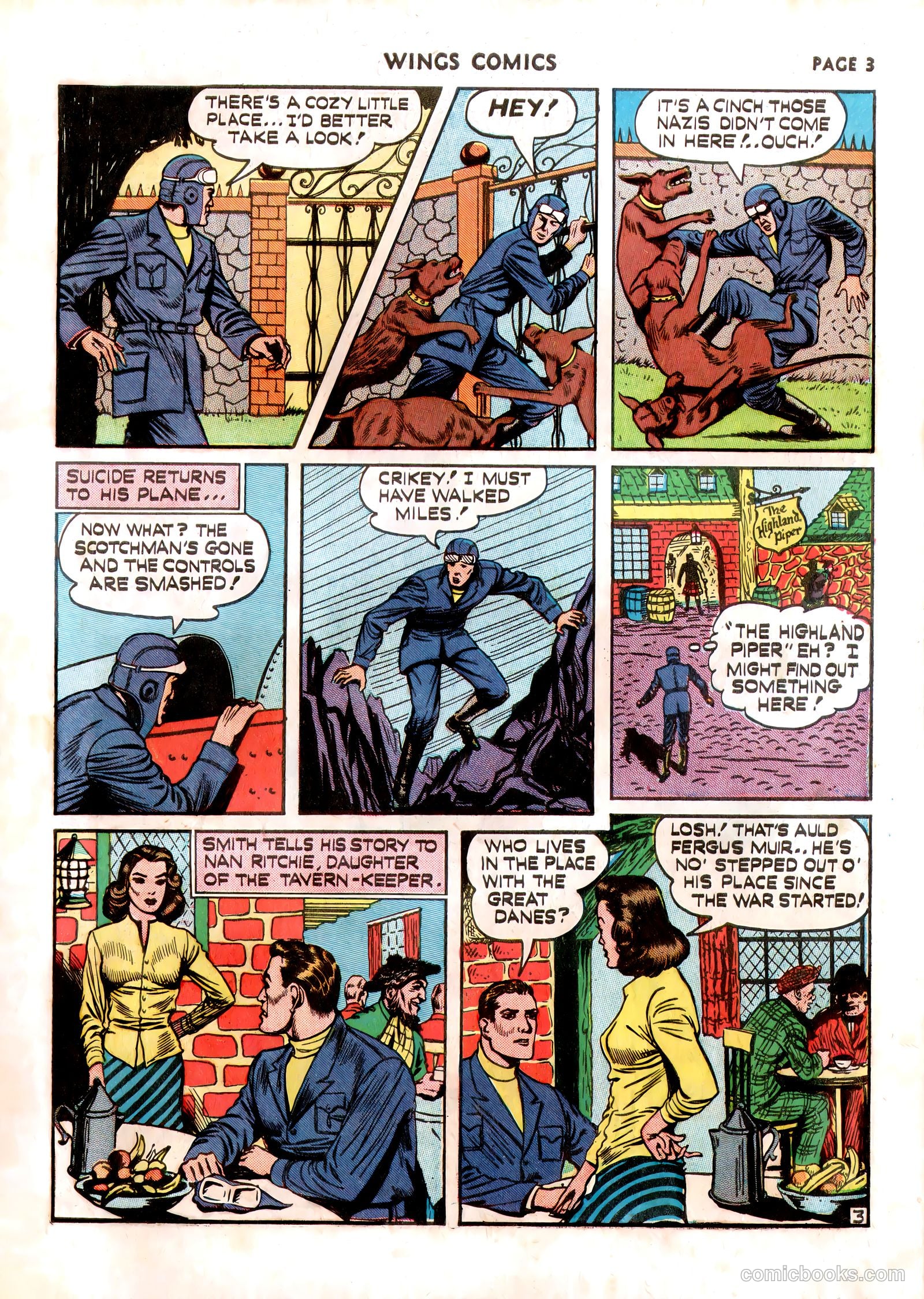 Wings Comics #13 — page 5 of 68