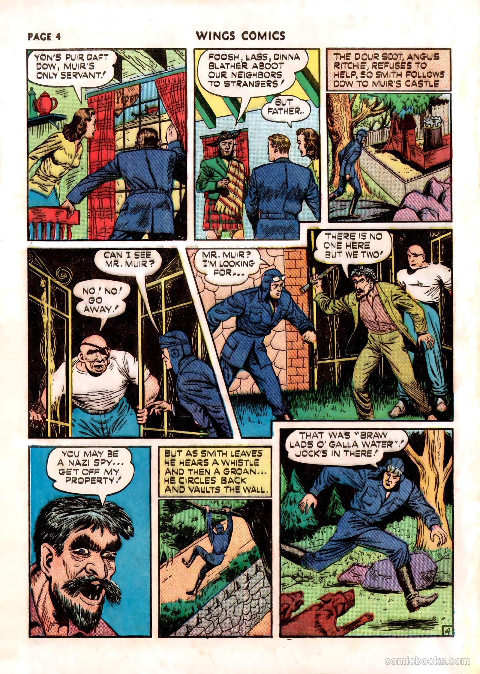 Wings Comics #13 — page 6 of 68