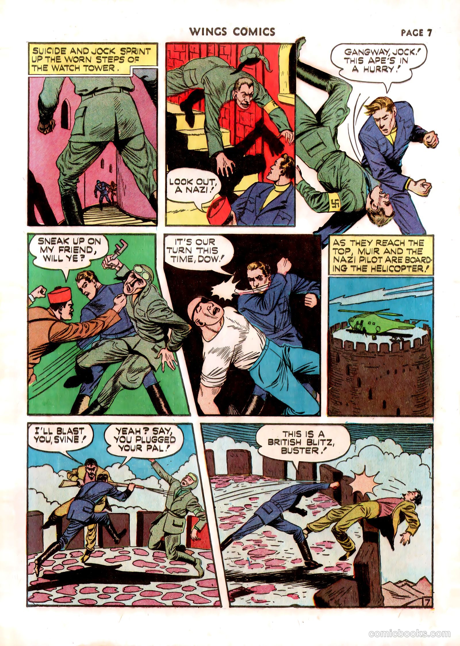 Wings Comics #13 — page 9 of 68