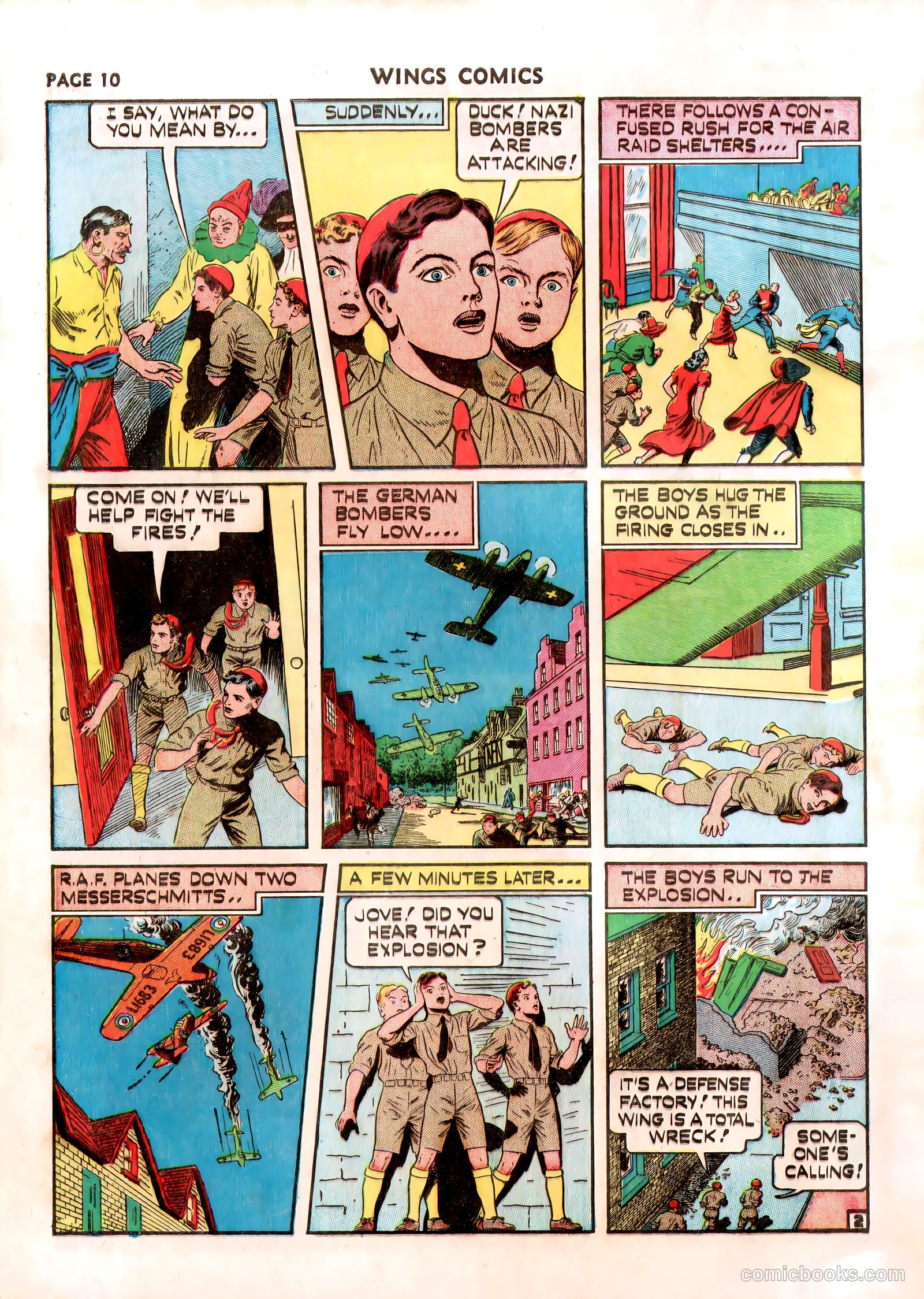 Wings Comics #13 — page 12 of 68