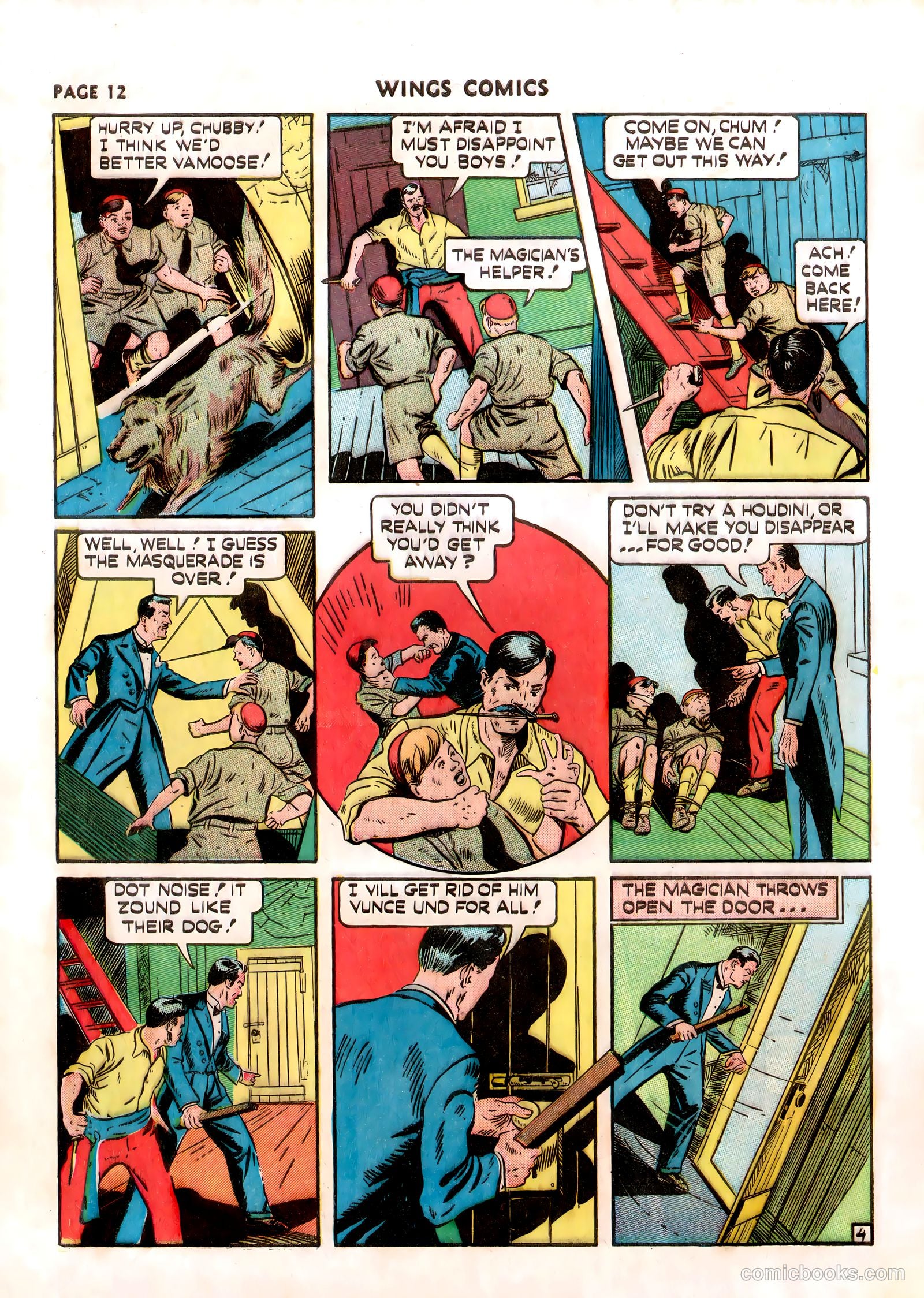 Wings Comics #13 — page 14 of 68