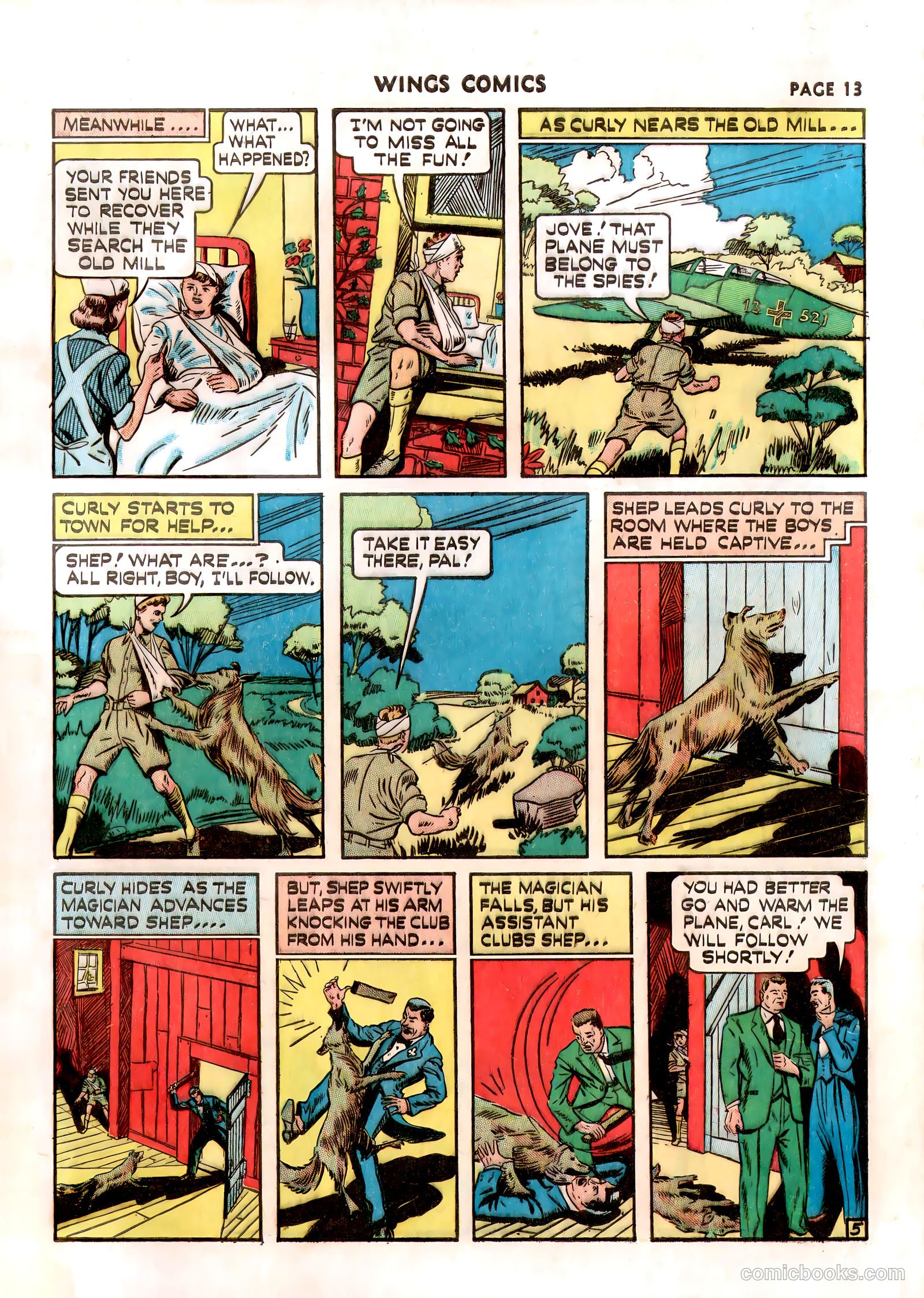 Wings Comics #13 — page 15 of 68