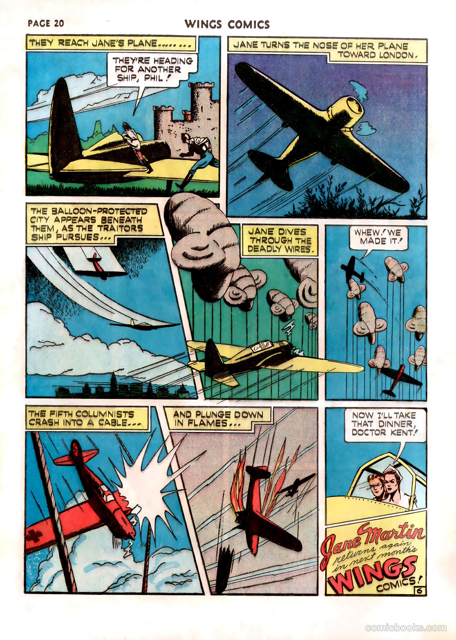 Wings Comics #13 — page 22 of 68