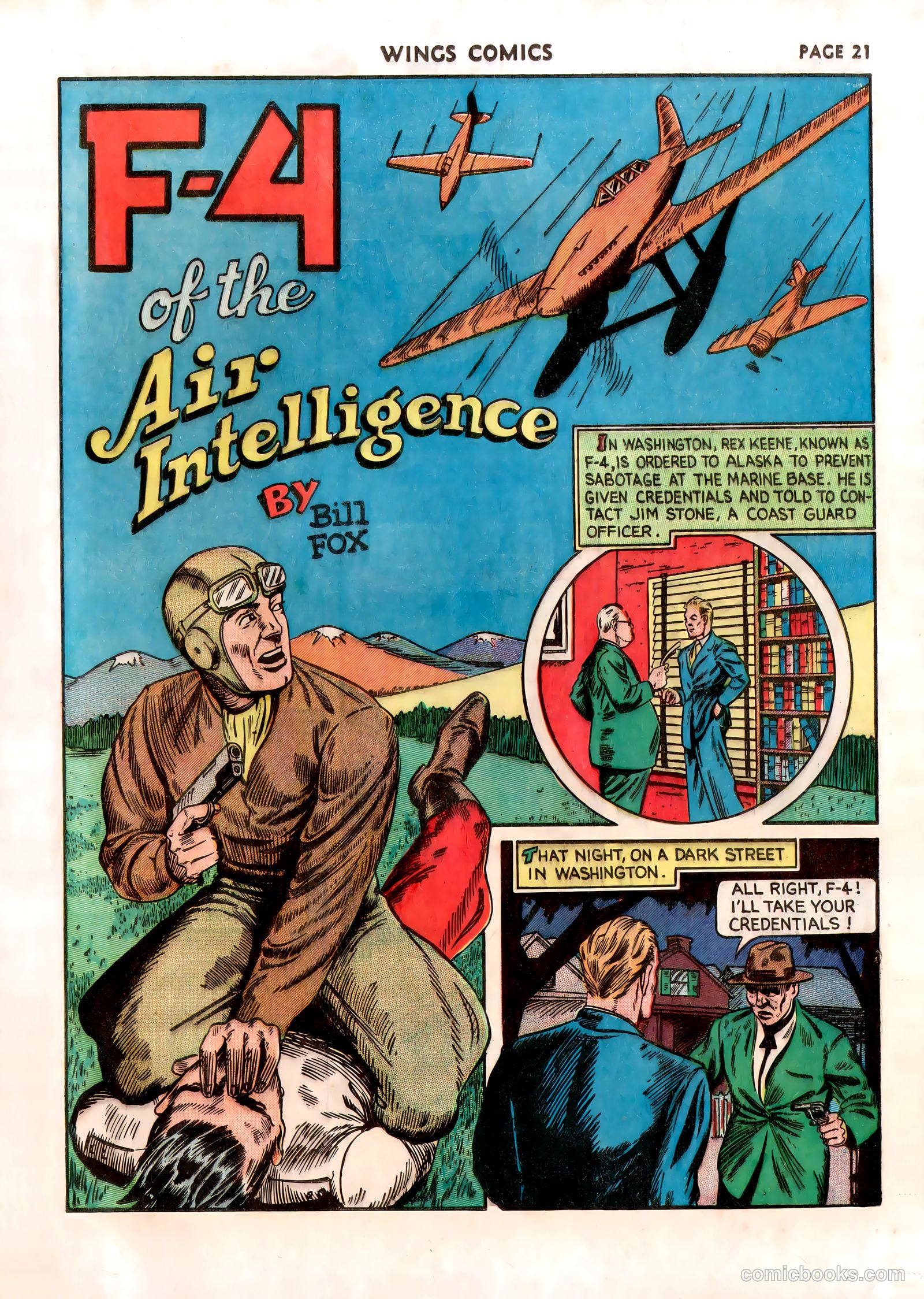 Wings Comics #13 — page 23 of 68