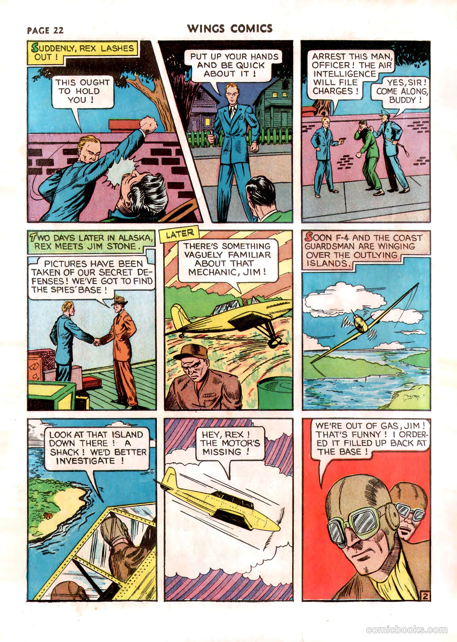 Wings Comics #13 — page 24 of 68