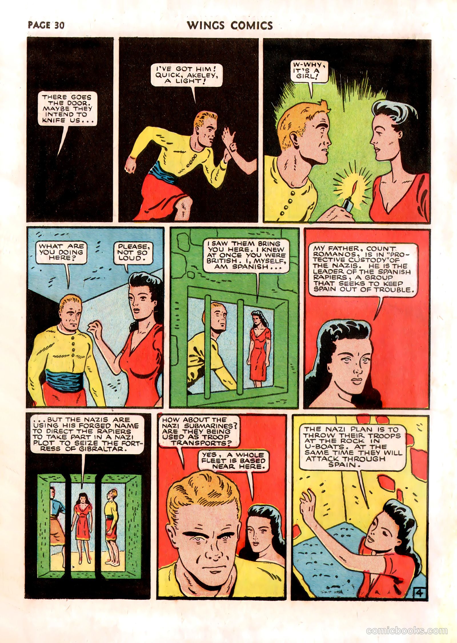Wings Comics #13 — page 32 of 68