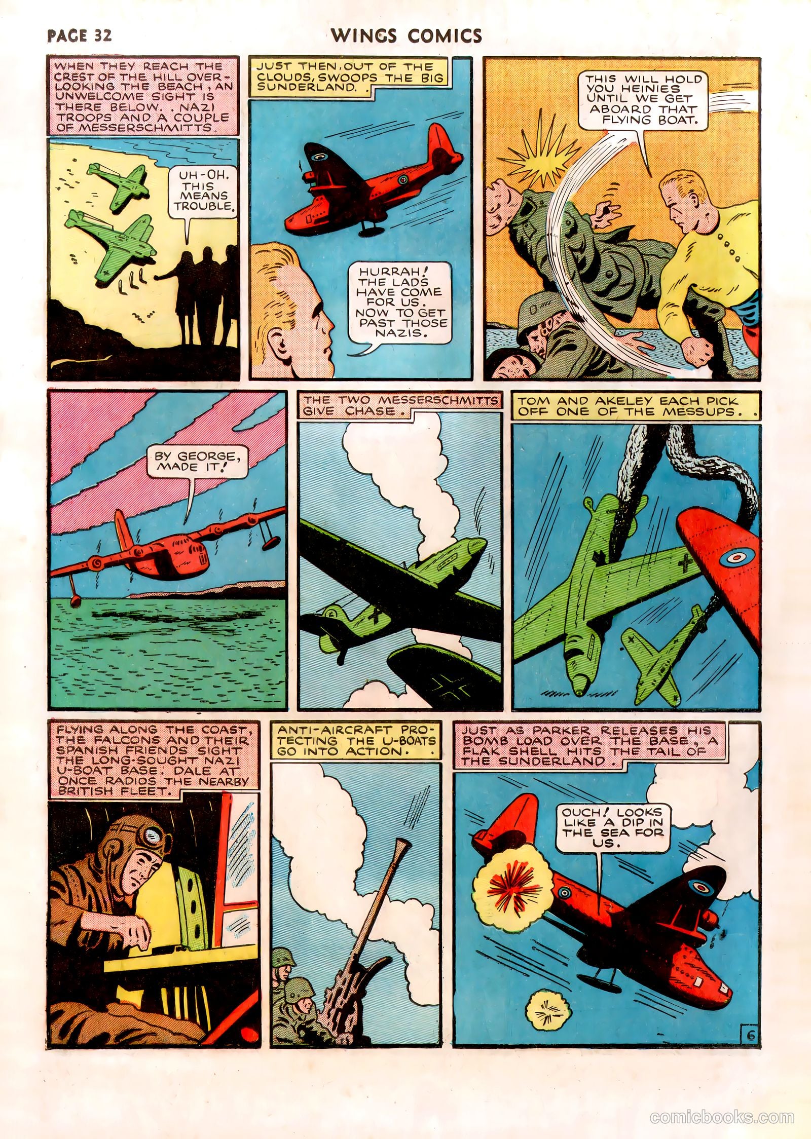 Wings Comics #13 — page 34 of 68
