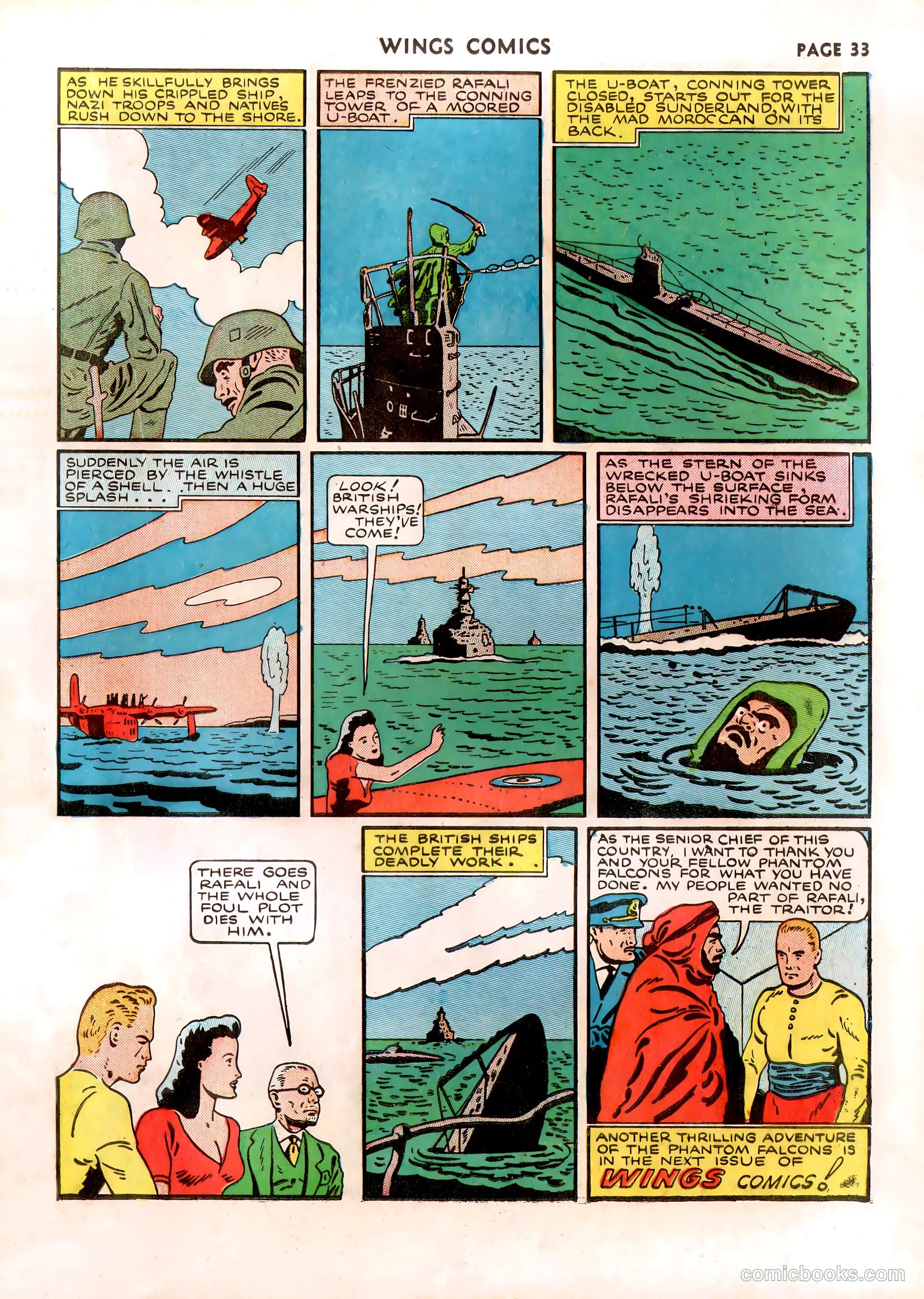 Wings Comics #13 — page 35 of 68