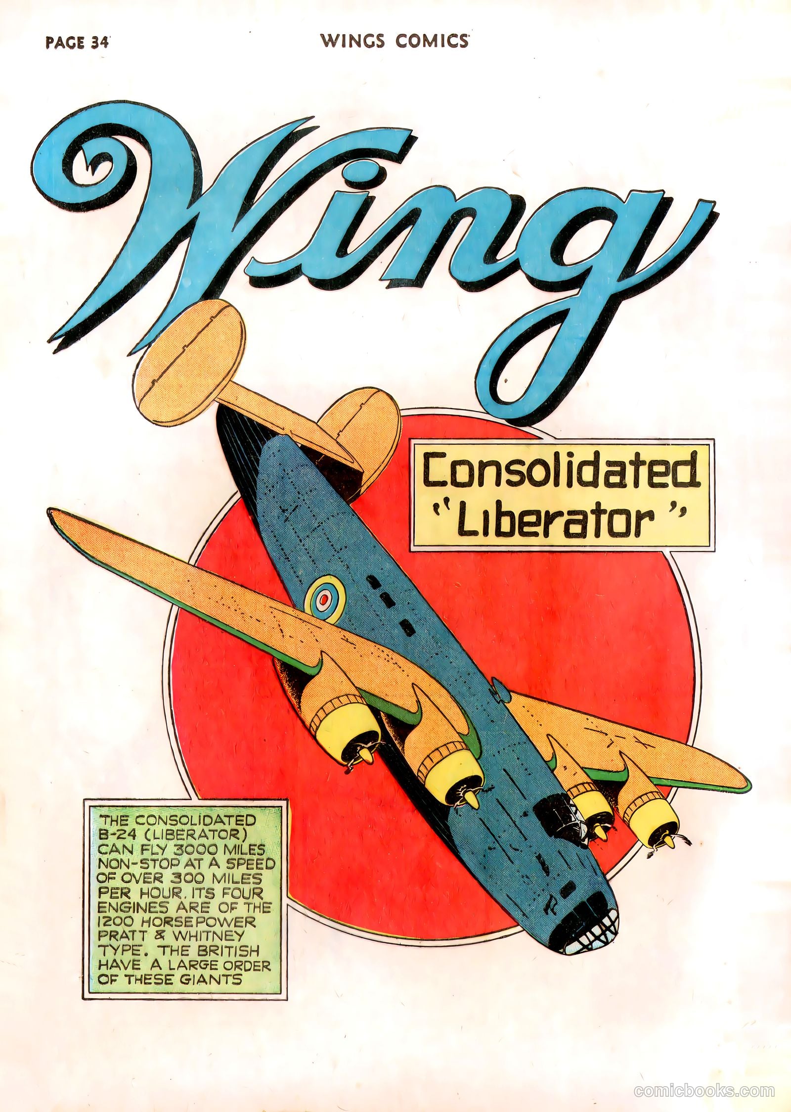 Wings Comics #13 — page 36 of 68