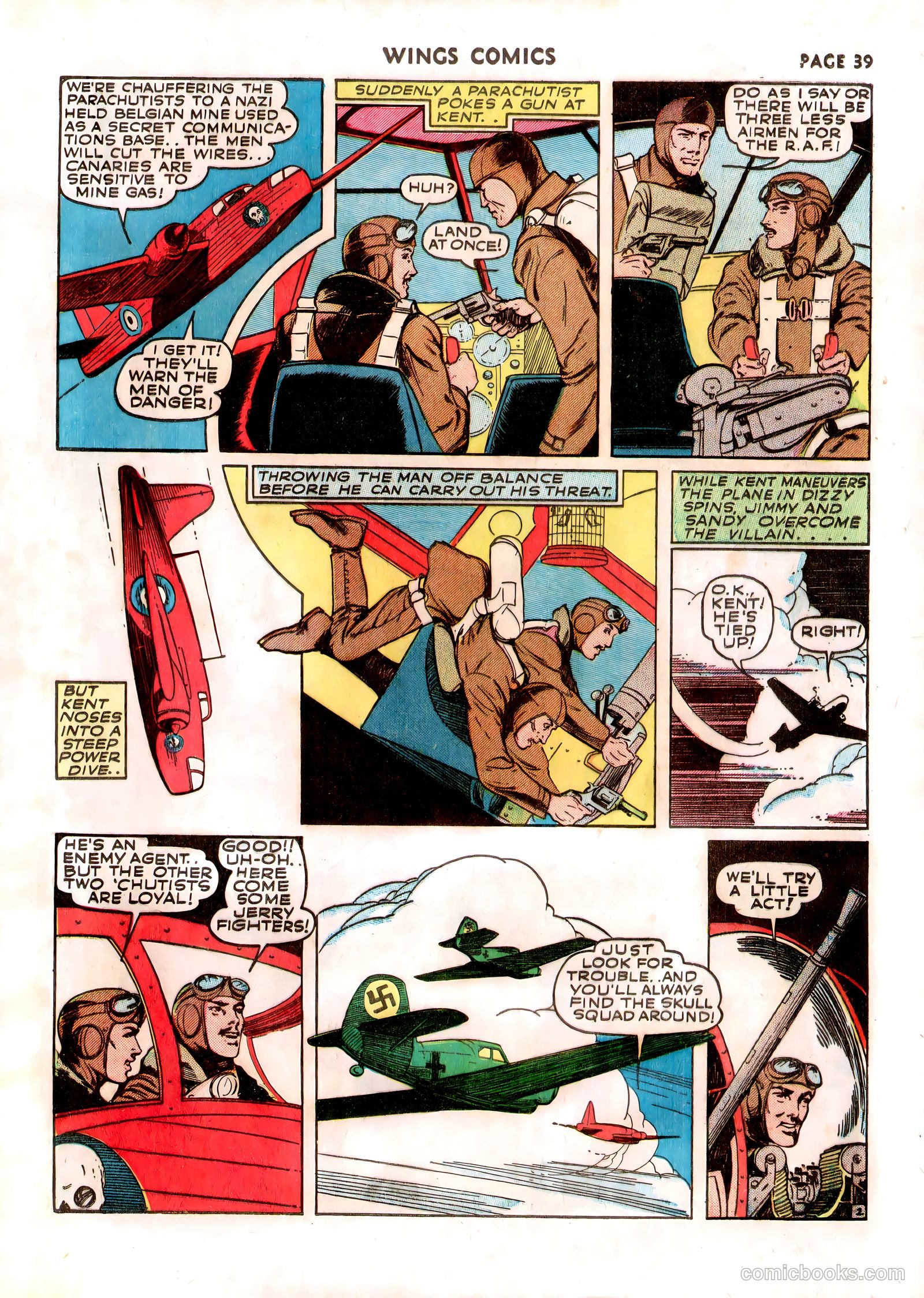 Wings Comics #13 — page 41 of 68