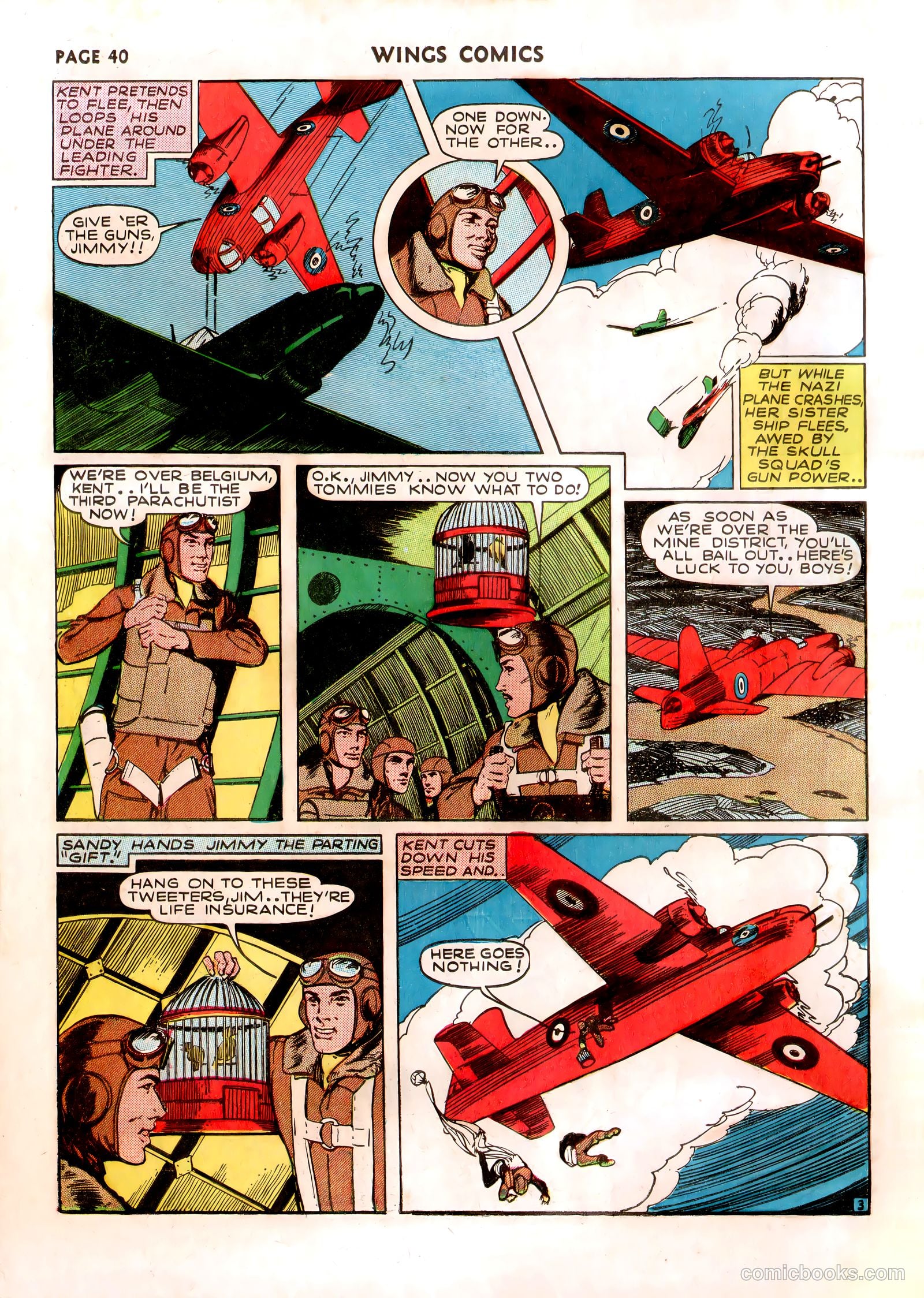 Wings Comics #13 — page 42 of 68