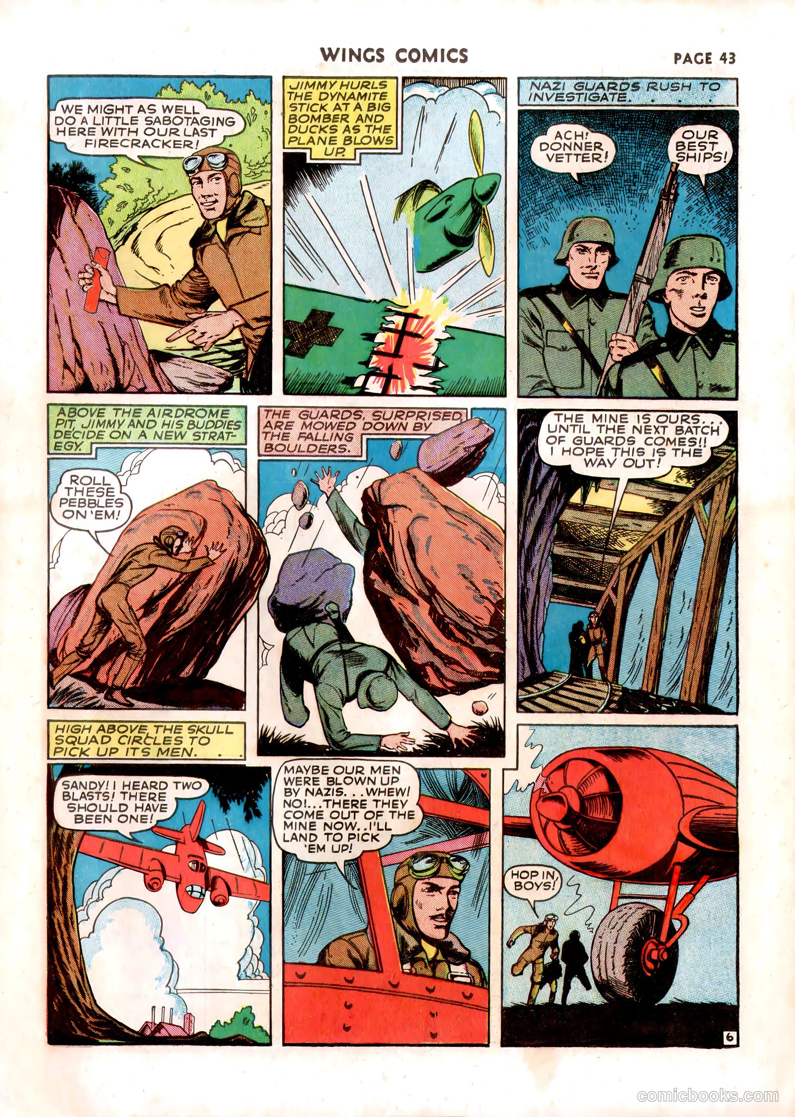 Wings Comics #13 — page 45 of 68