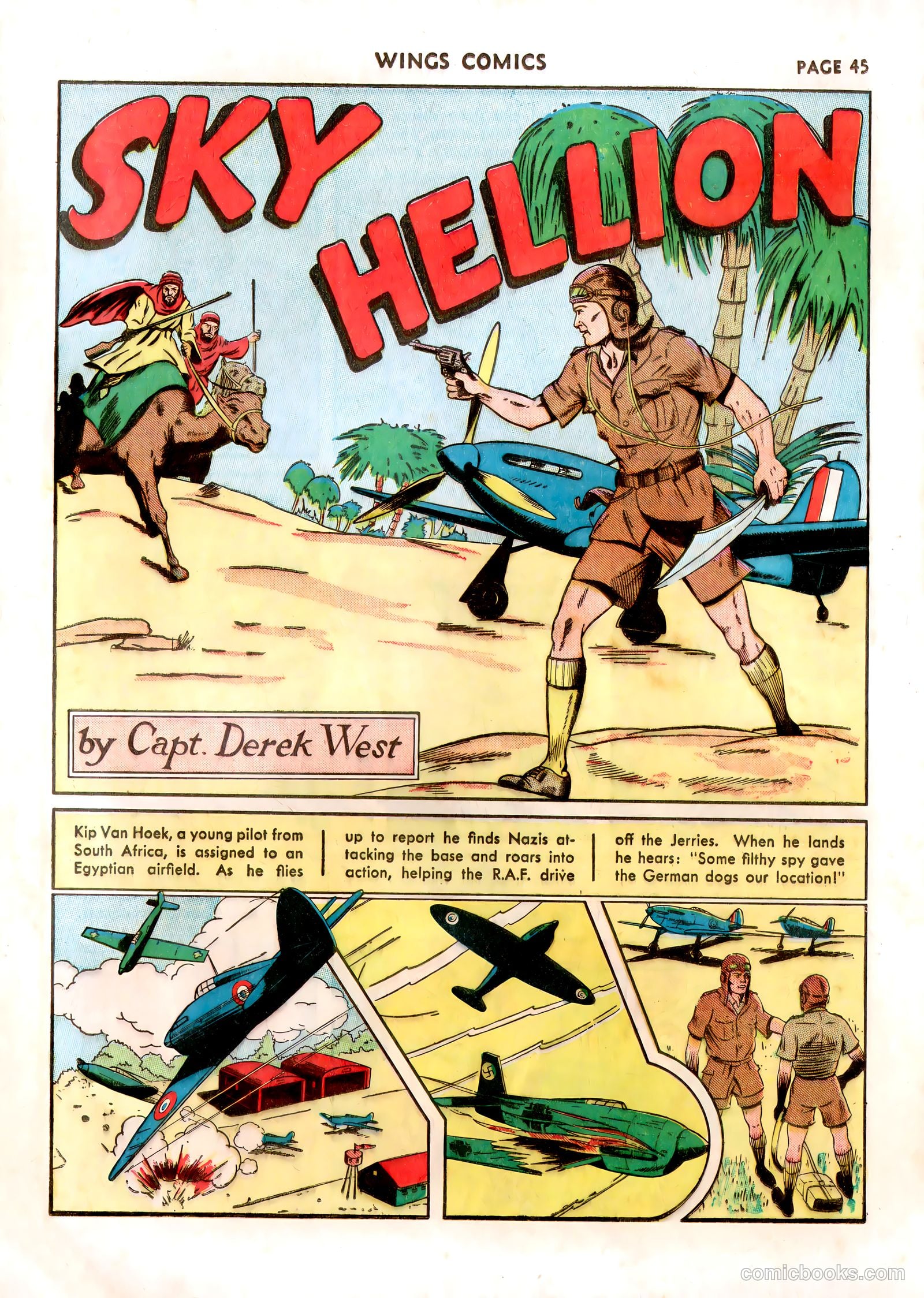 Wings Comics #13 — page 47 of 68