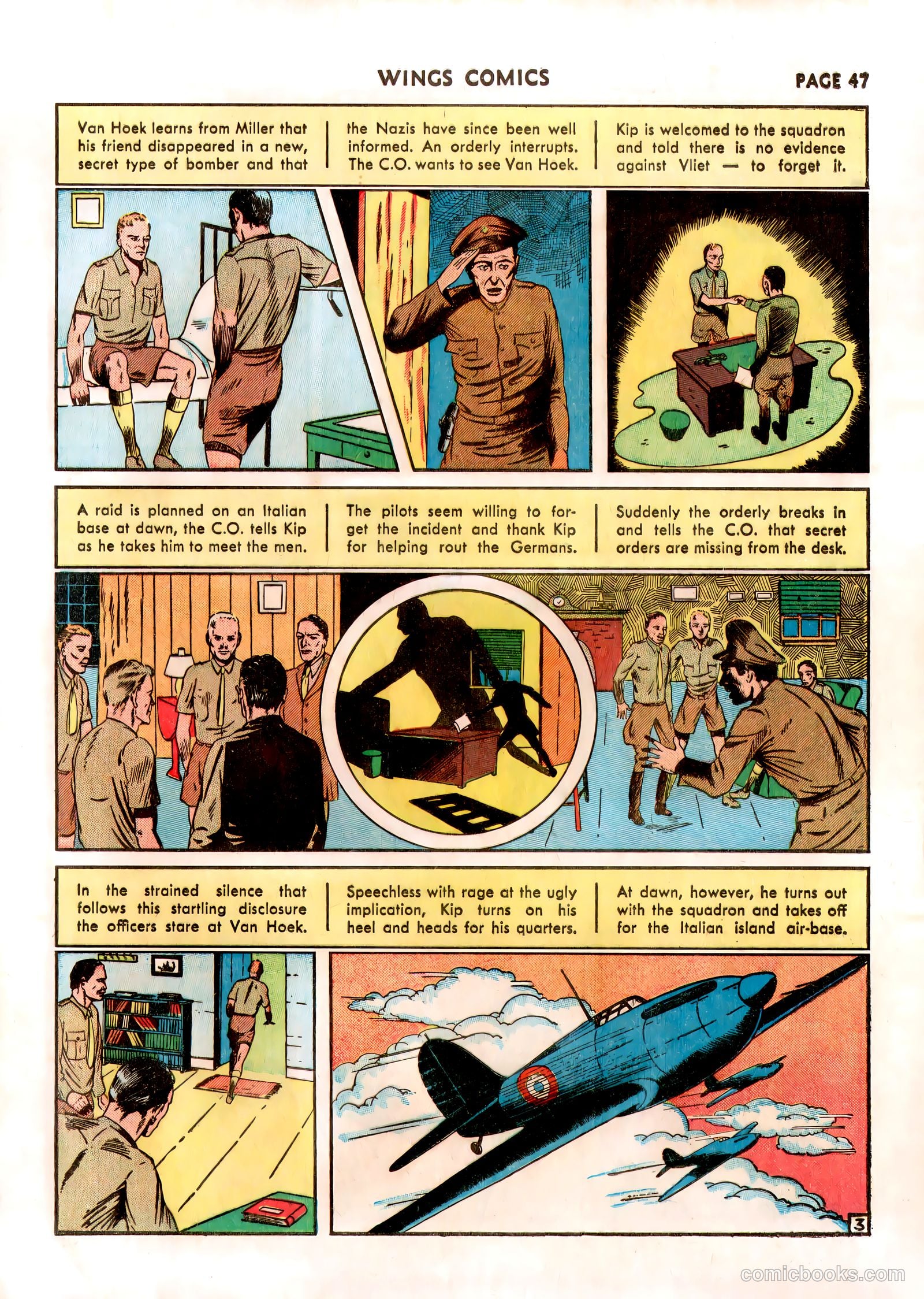 Wings Comics #13 — page 49 of 68