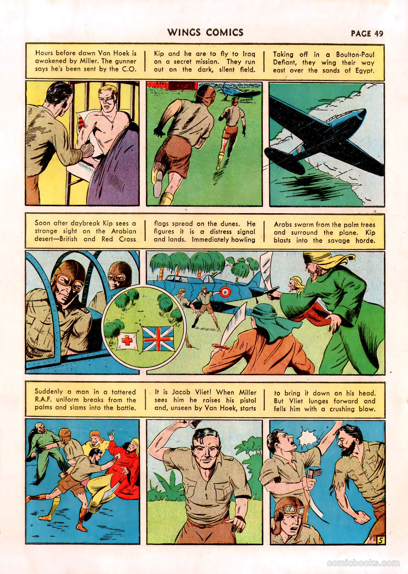 Wings Comics #13 — page 51 of 68