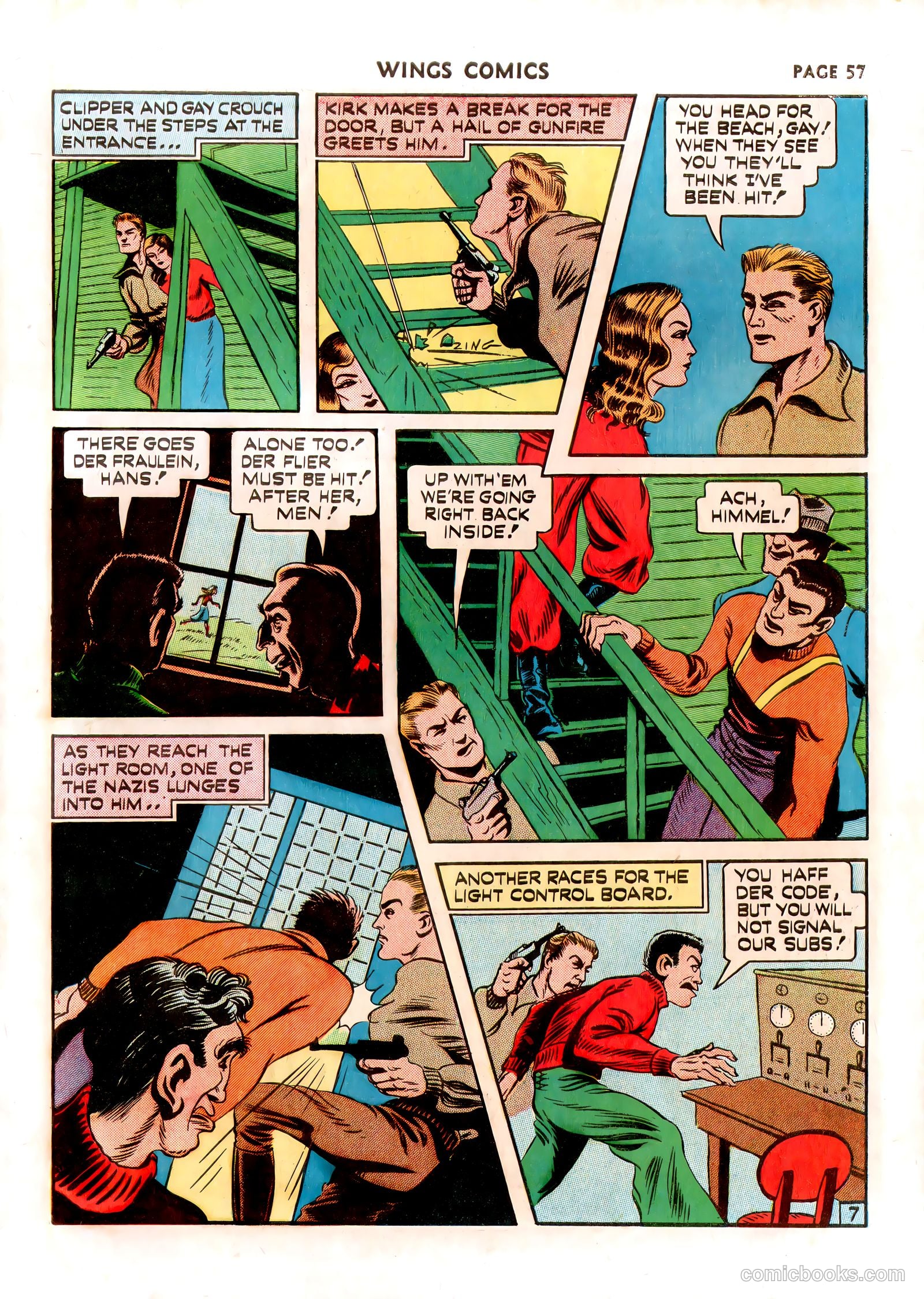 Wings Comics #13 — page 59 of 68