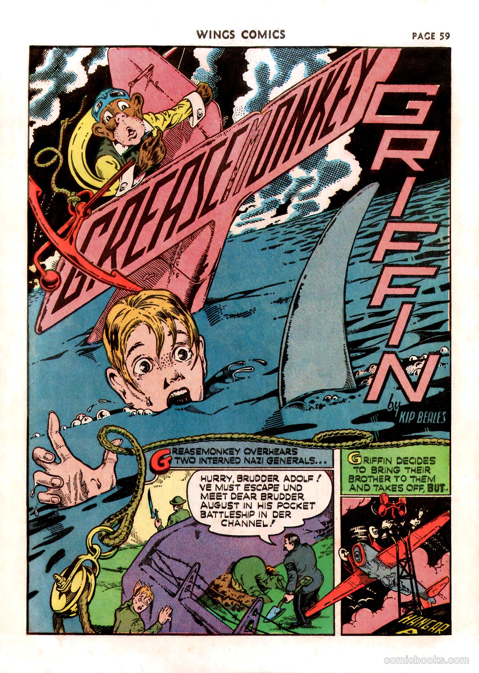 Wings Comics #13 — page 61 of 68