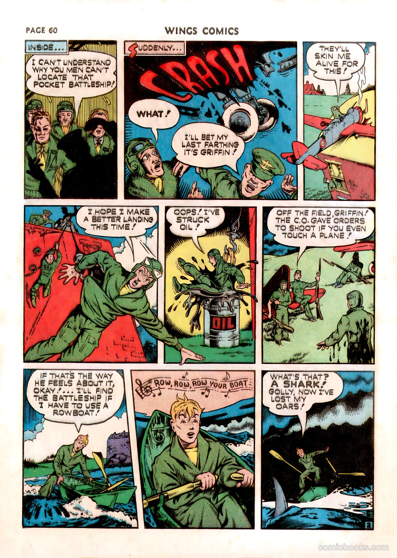 Wings Comics #13 — page 62 of 68