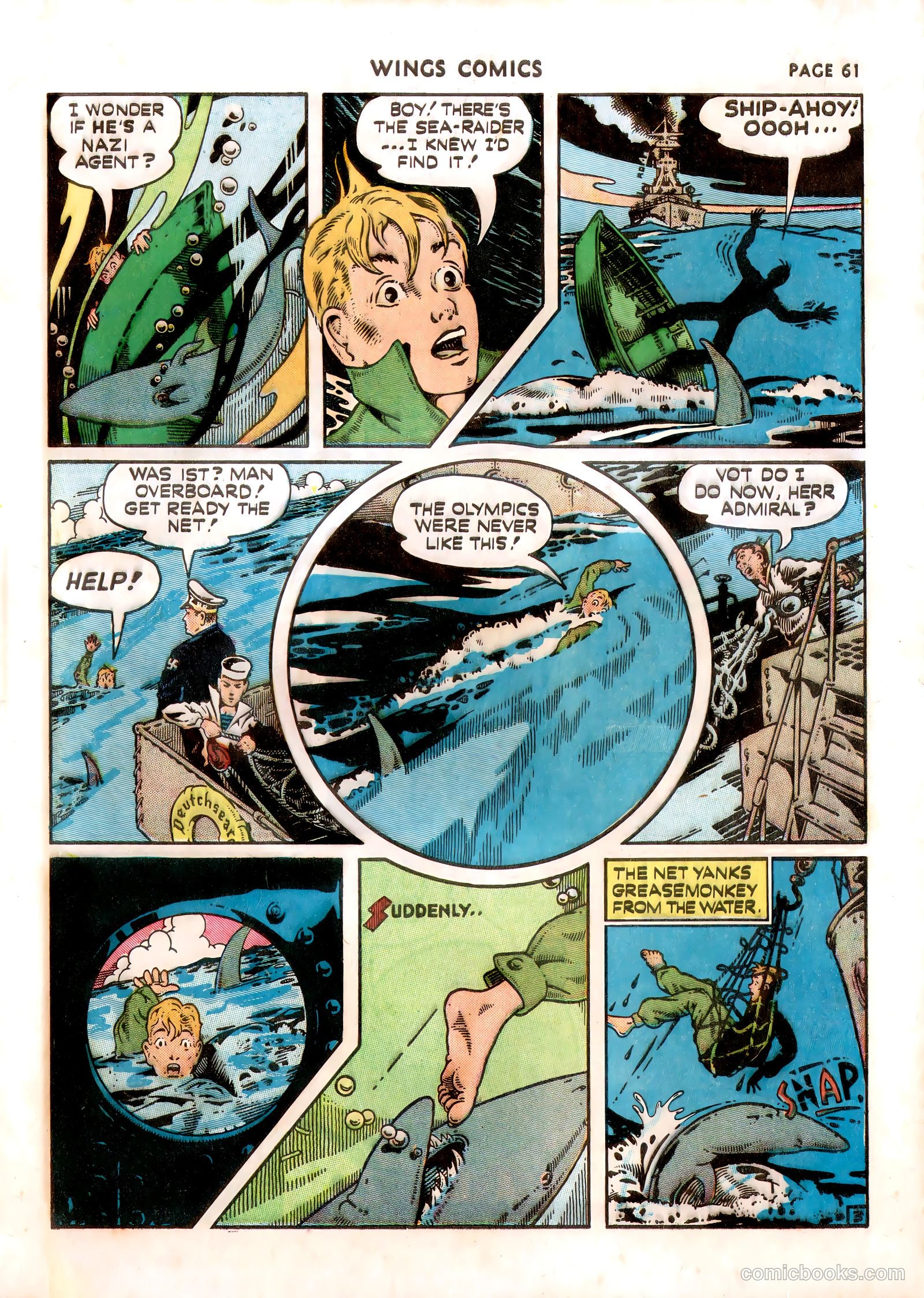Wings Comics #13 — page 63 of 68