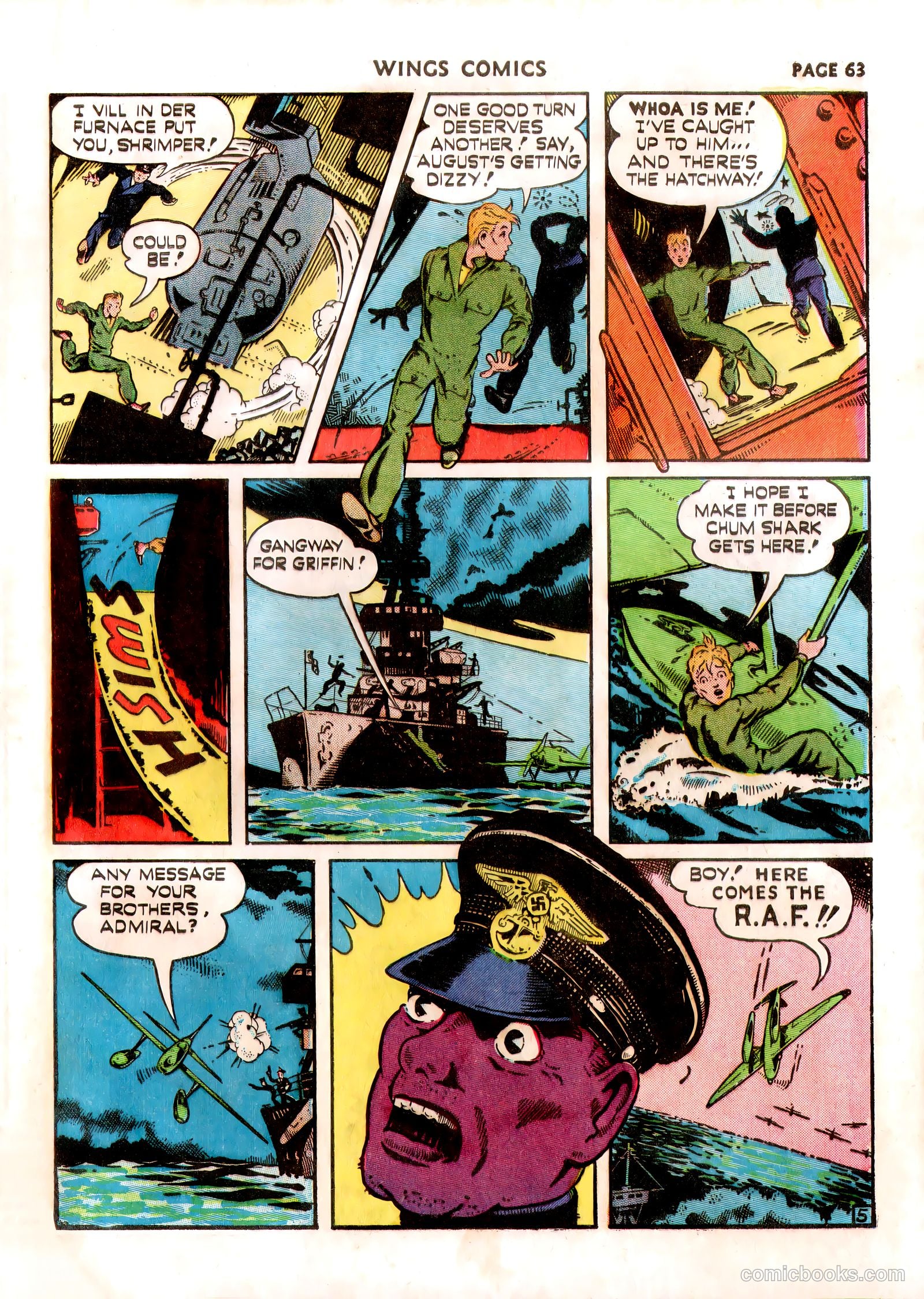 Wings Comics #13 — page 65 of 68