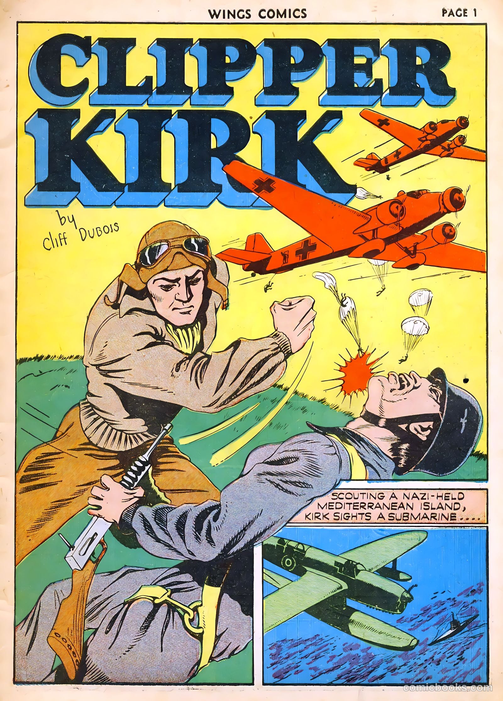 Wings Comics #14 — page 3 of 68