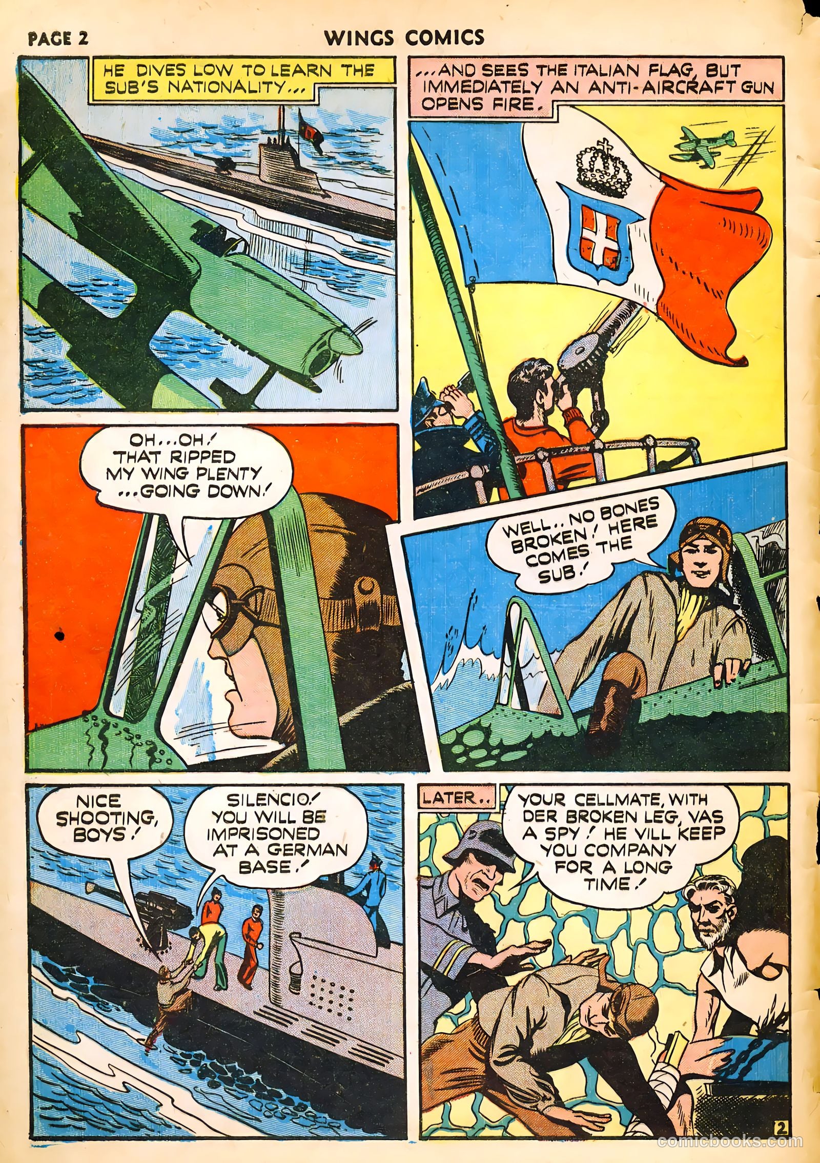 Wings Comics #14 — page 4 of 68