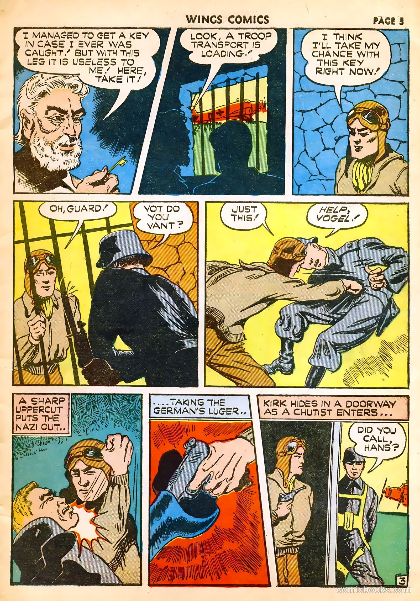 Wings Comics #14 — page 5 of 68