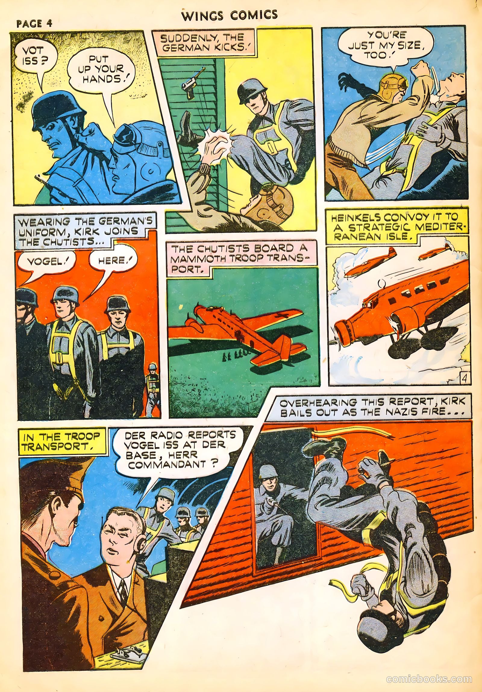 Wings Comics #14 — page 6 of 68