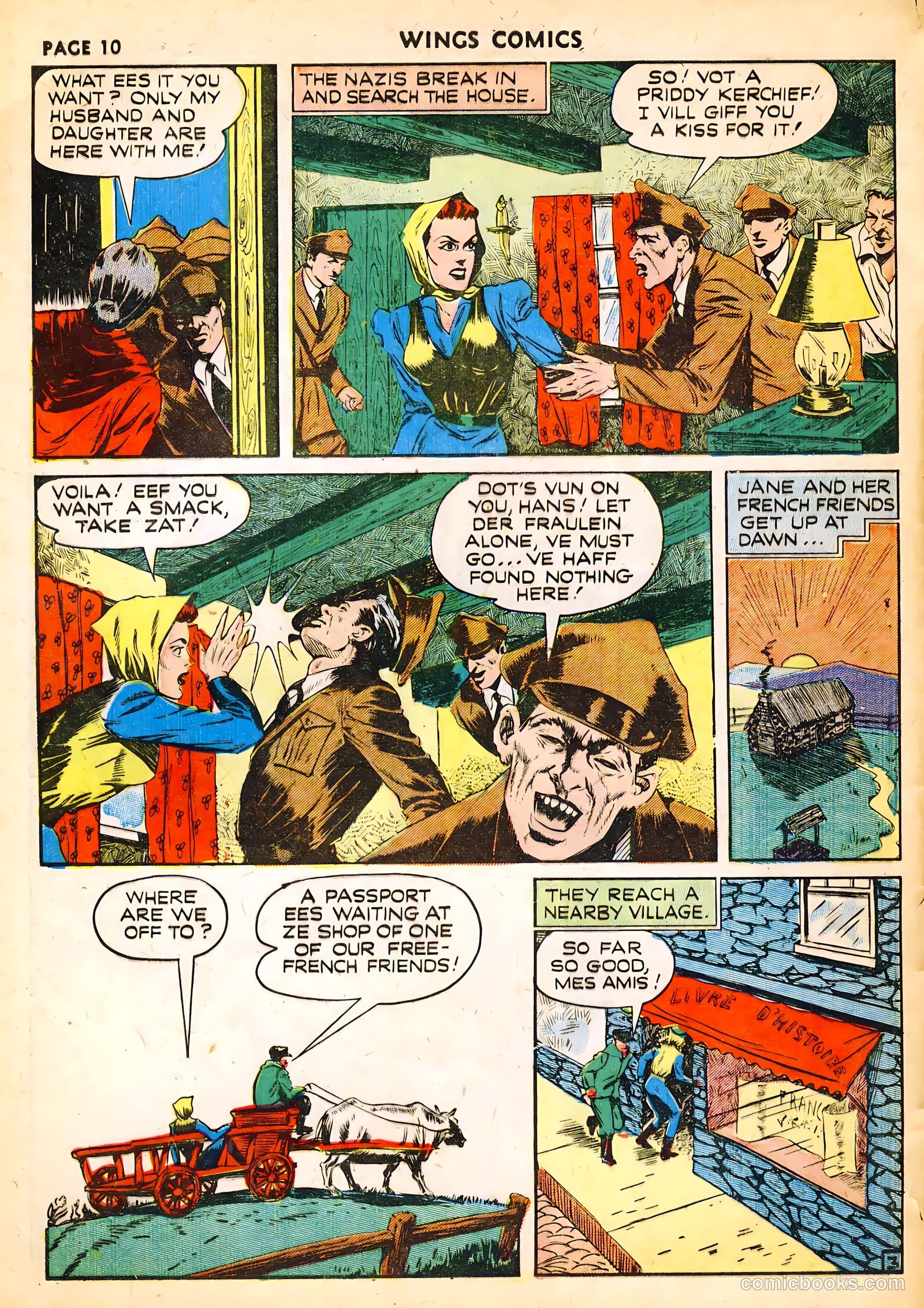 Wings Comics #14 — page 12 of 68