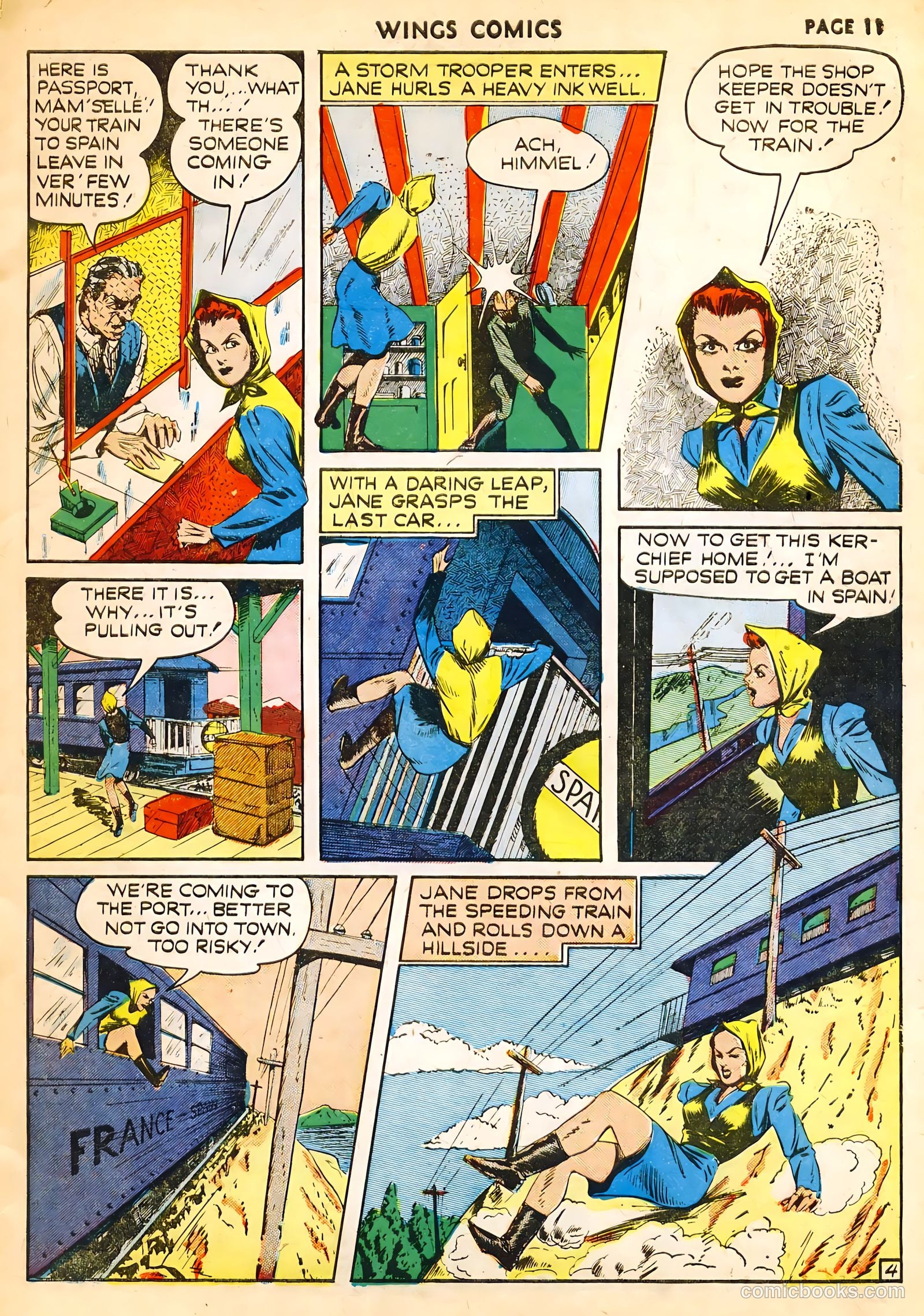 Wings Comics #14 — page 13 of 68