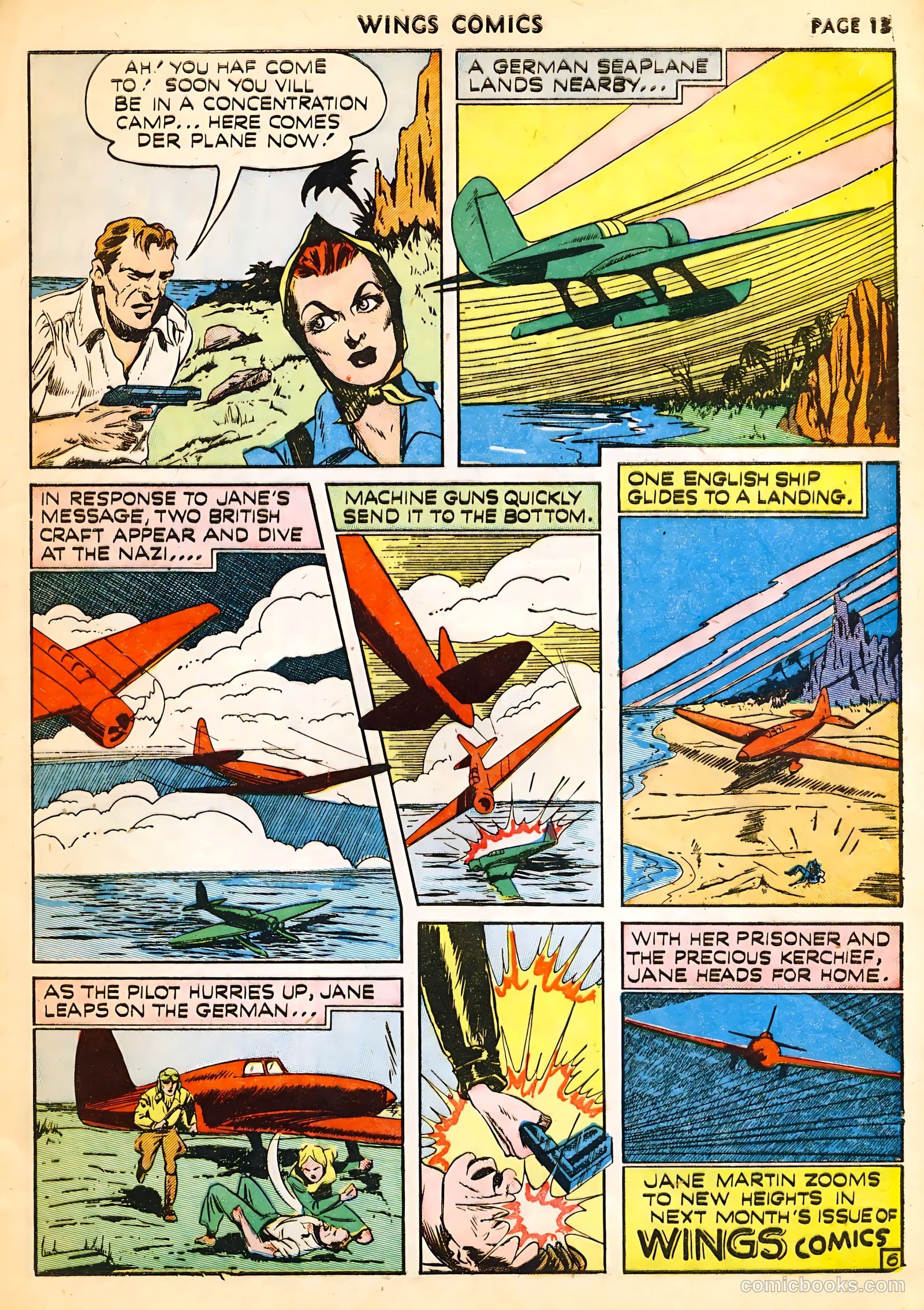 Wings Comics #14 — page 15 of 68