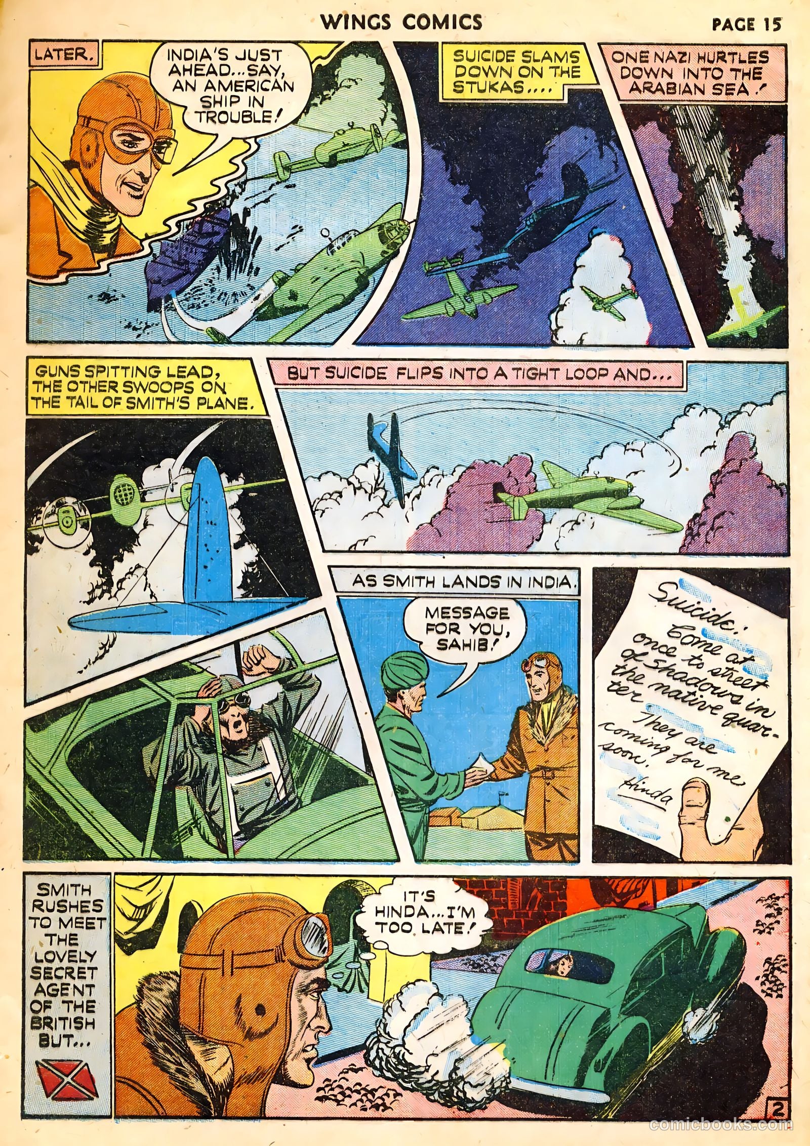 Wings Comics #14 — page 17 of 68
